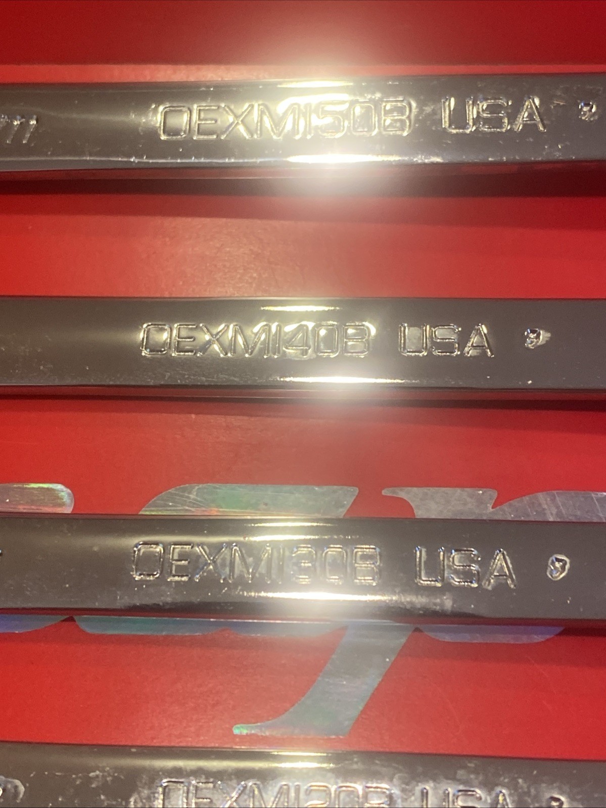 Snap On OEXM150B, 140B, 130B, 120B & 100B Set