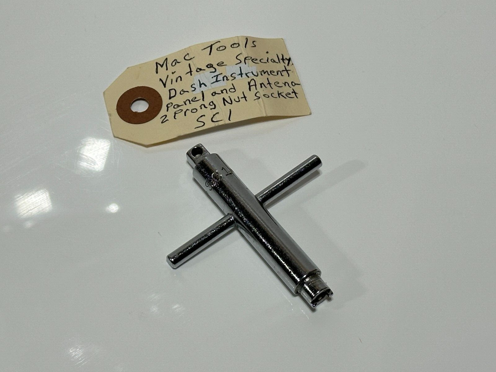 MAC Tools USA SC1 RARE Specialty Dash Instrument Panel Antenna Prong Nut Tool