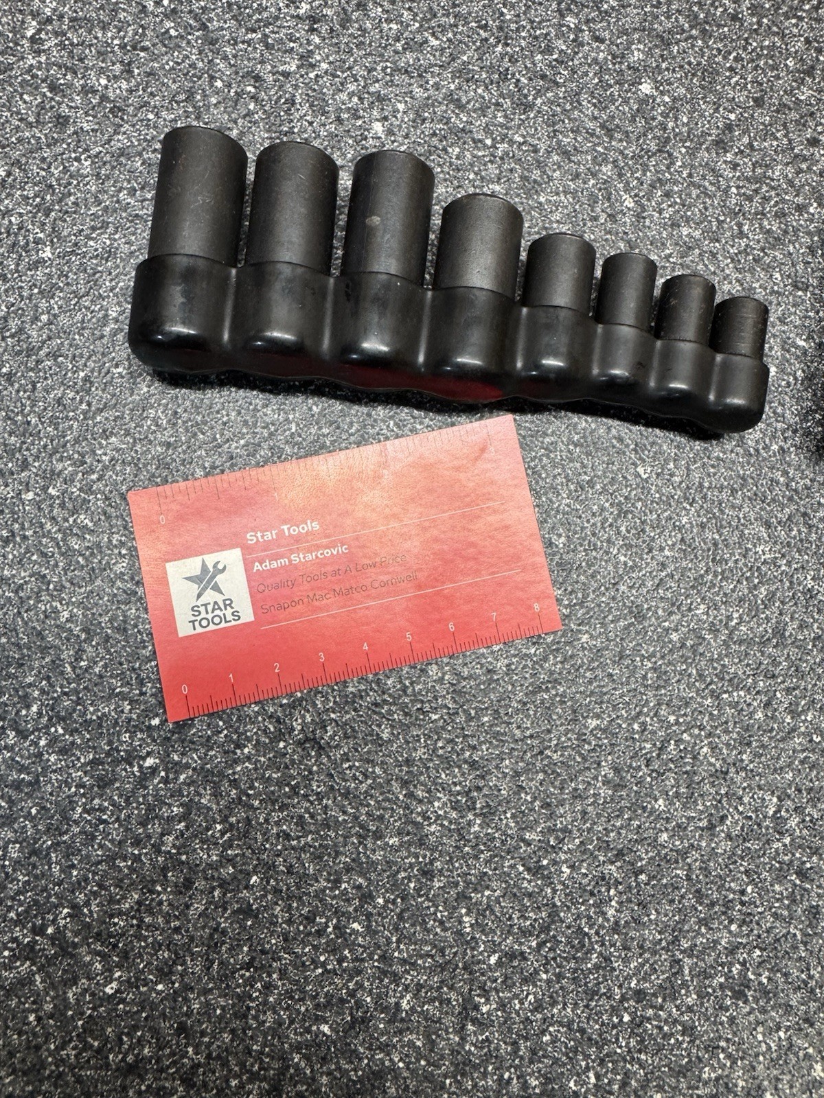 Lisle 1/4″ & 3/8″ dr 11pc Master Tap Holding Socket Set with holder #70700