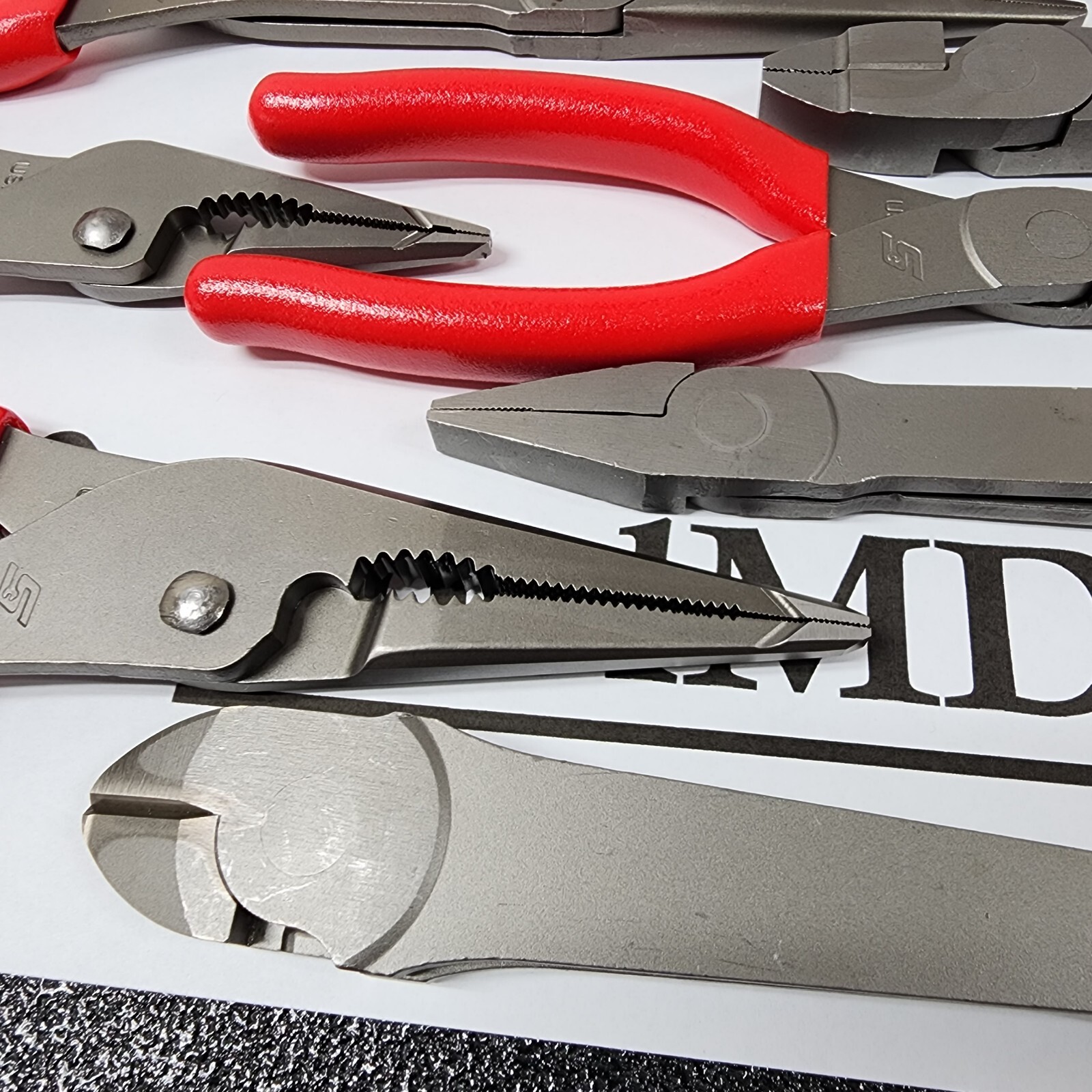 Snap-on Tools USA NEW 15pc RED Master Plier/Cutter/Stripper Set LN46ACF + MORE