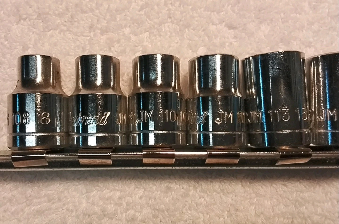 8PC HERBRAND 3/8″ DRIVE SOCKET SET 12PT METRIC USA 🇺🇸