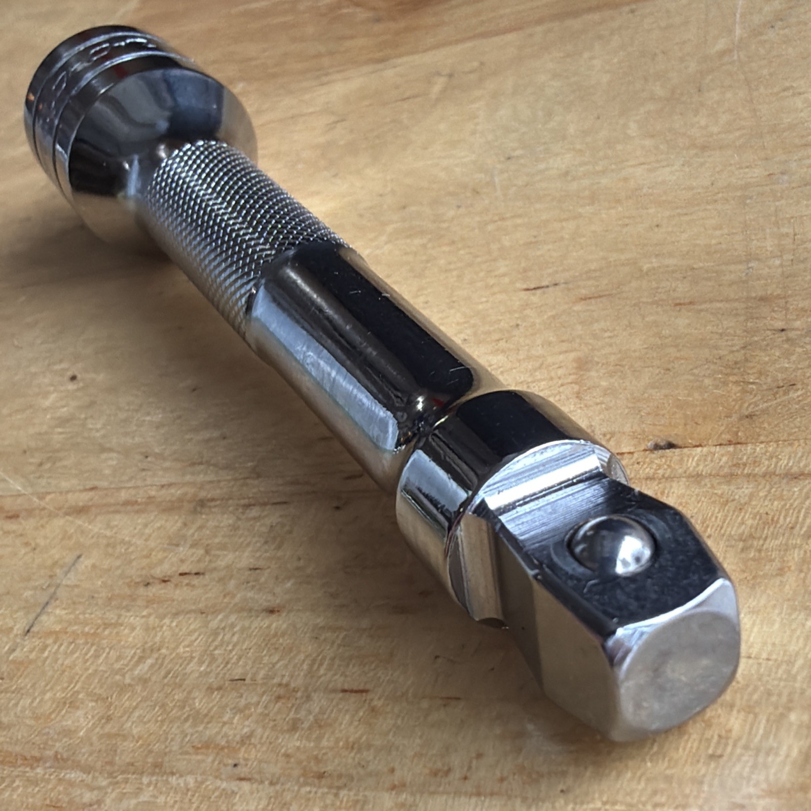 Snap On Tools 4″ Long Wobble Socket Extension 3/8″ Drive Knurled FXWK4 NEW 2026