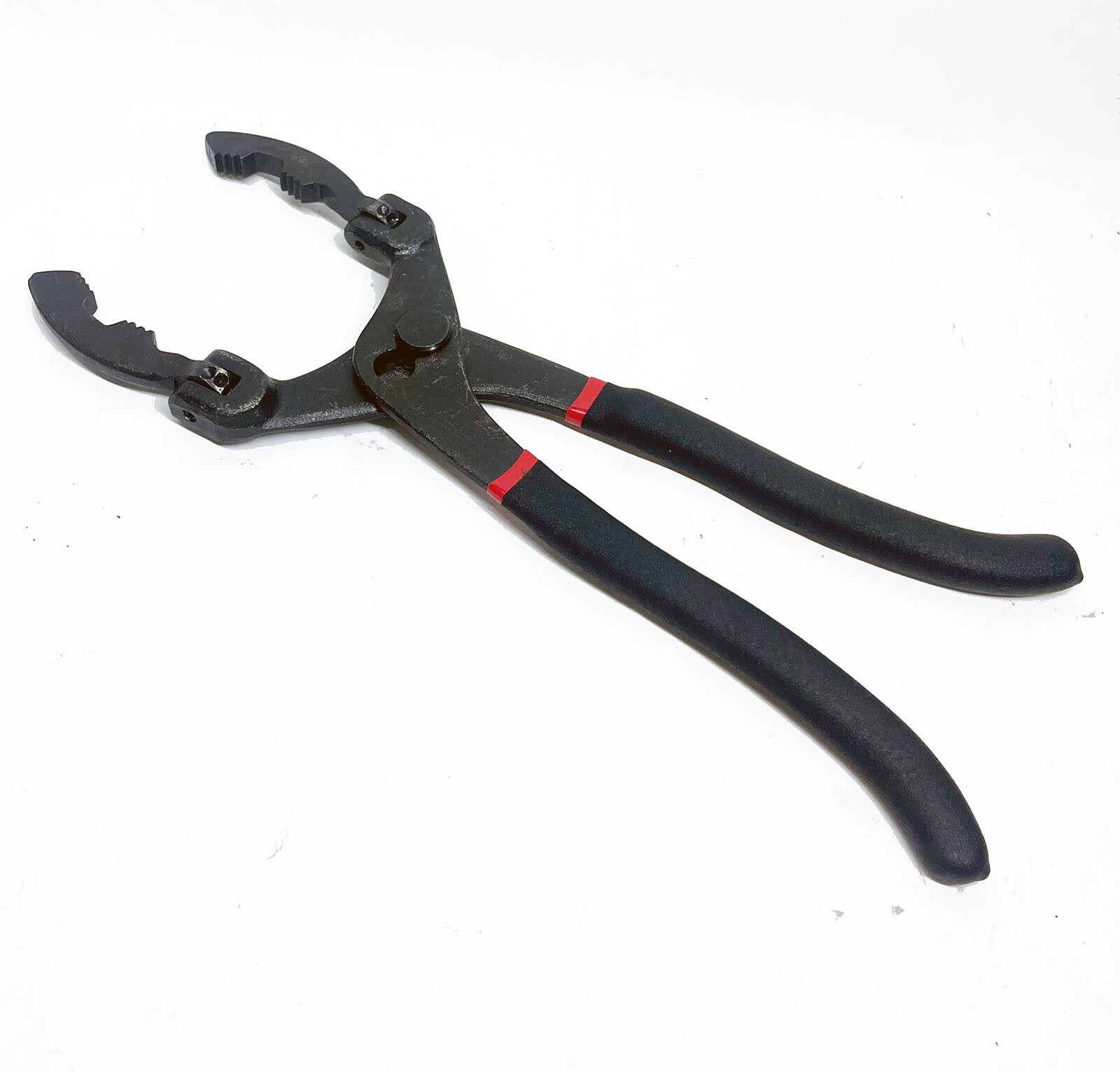 13″ Adjustable Angle Oil Filter Pliers Oil Change Jaw opening 2-1/4″ to 5-3/4″