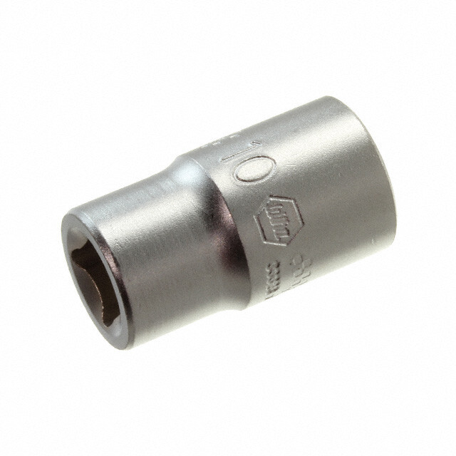 Wiha 33323 6 Point – 1/4 Inch Drive Socket – 10.0mm x 25mm