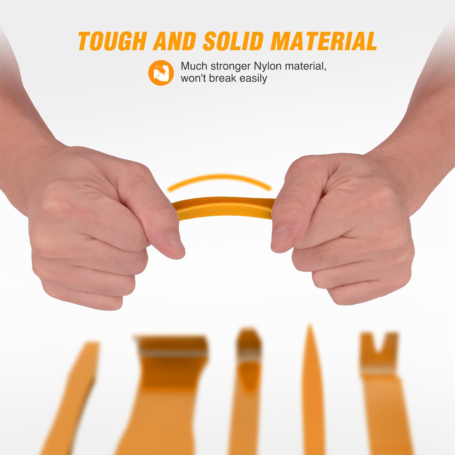 Auto Trim Removal Tool Kit 6PCS NoScratch Fastener and Molding Tools