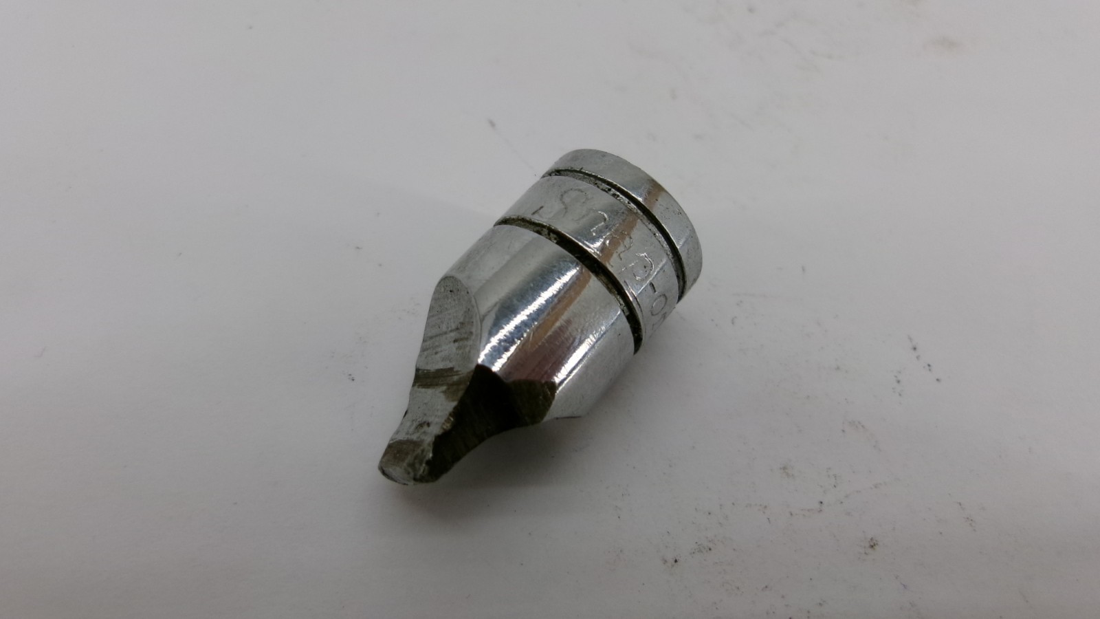 Snap-on Tools 3/8″ drive Straight Blade Drag Link Bit Driver Socket USA F22A