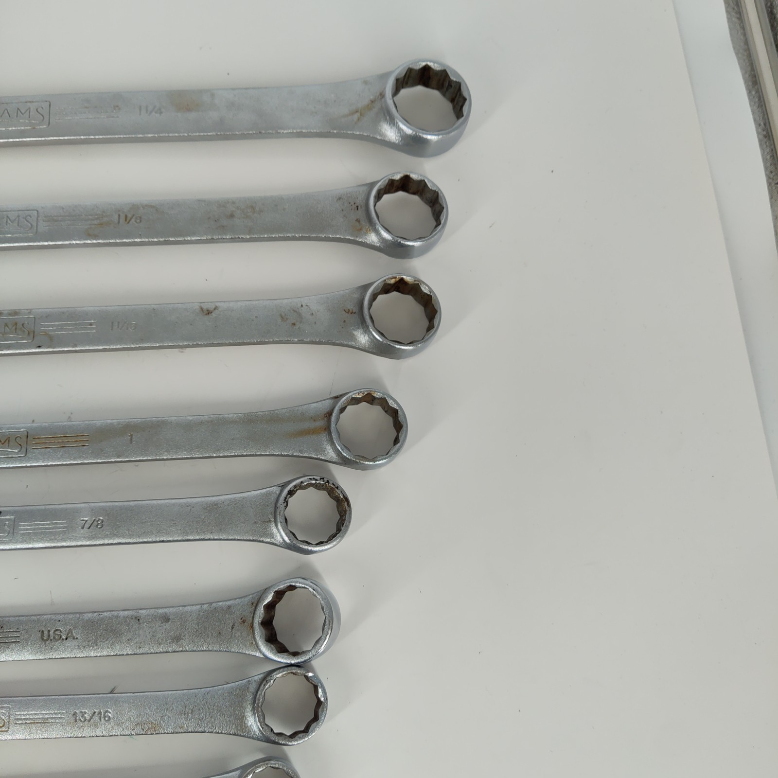16X Williams Tool USA Combination Wrench Set SAE Superwrench WMS 1/4” To 1 1/4”