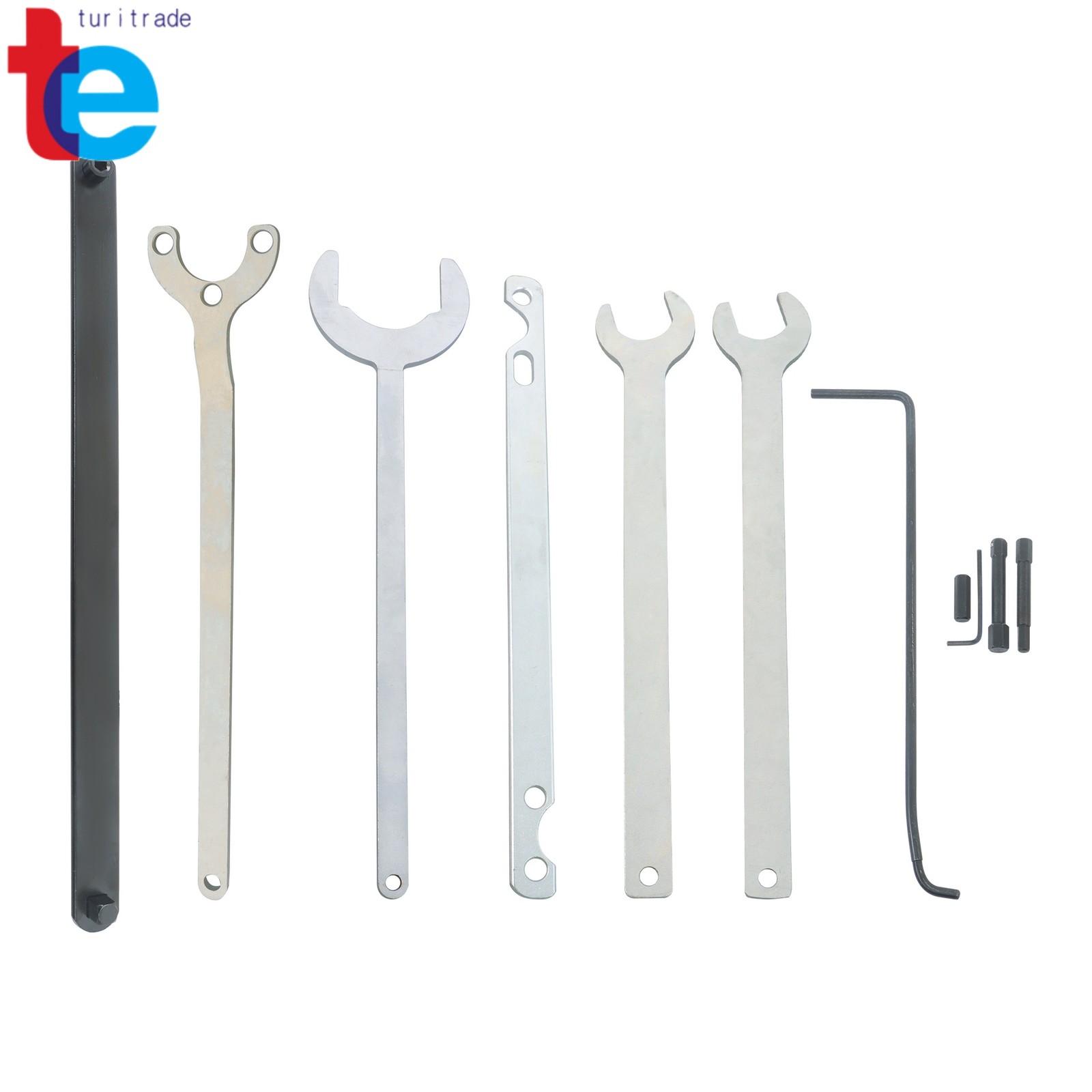 Fan Clutch Water Pump Holder Wrench Tool Set 32 36 38 40 65mm for BMW Mercedes