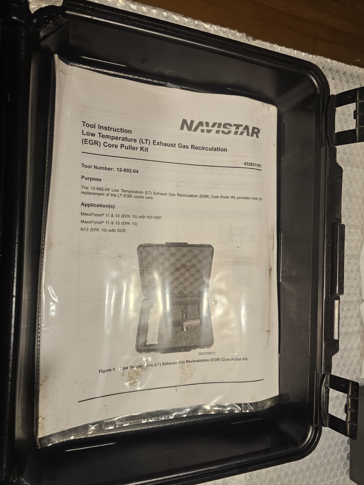 NAVISTAR 12-892-04 Low Temperature EGR Core Puller Tool – FREE SHIPPING