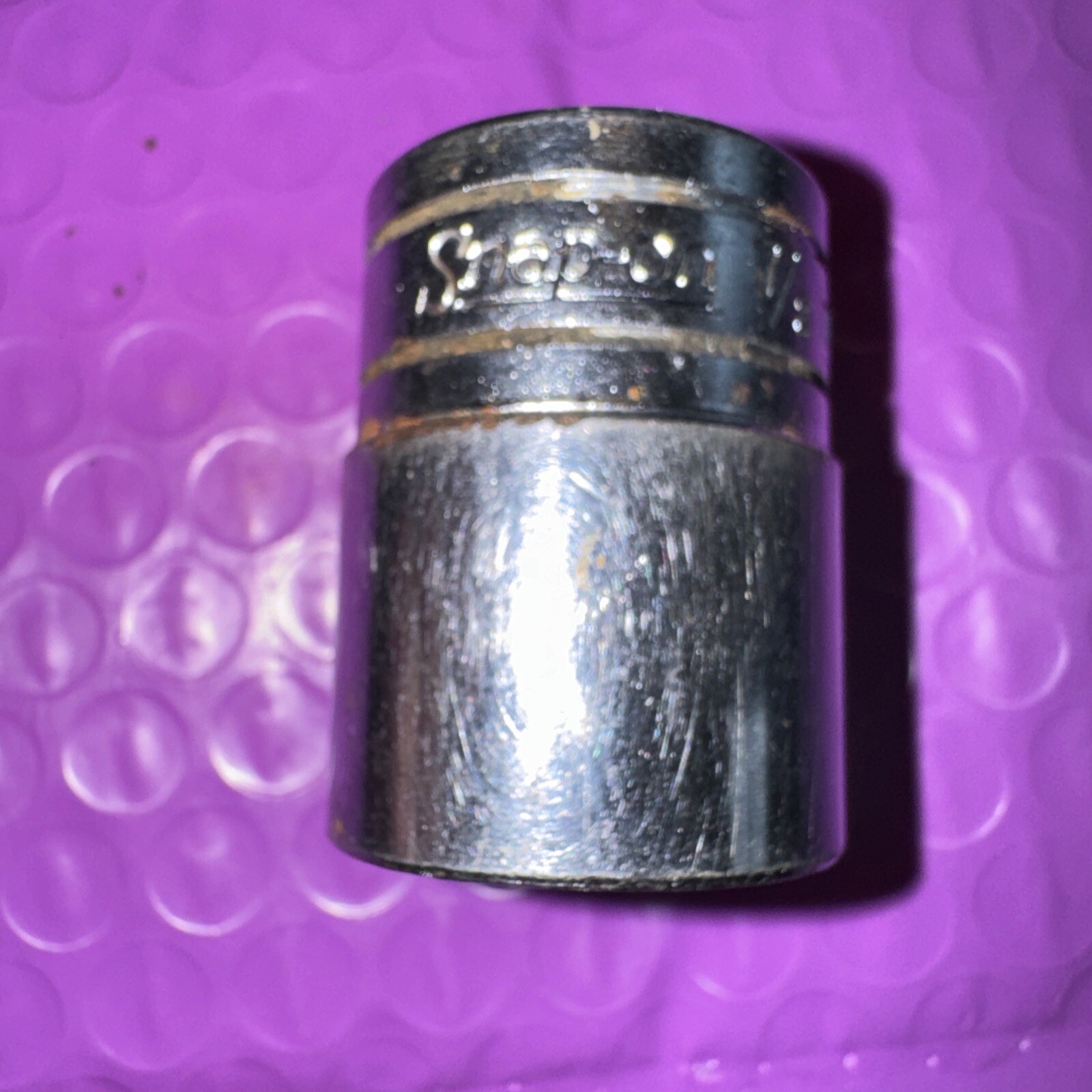Snap-on TW241 7/8 Inch 1/2 Inch Drive SAE 6 Point Shallow Chrome Socket SF