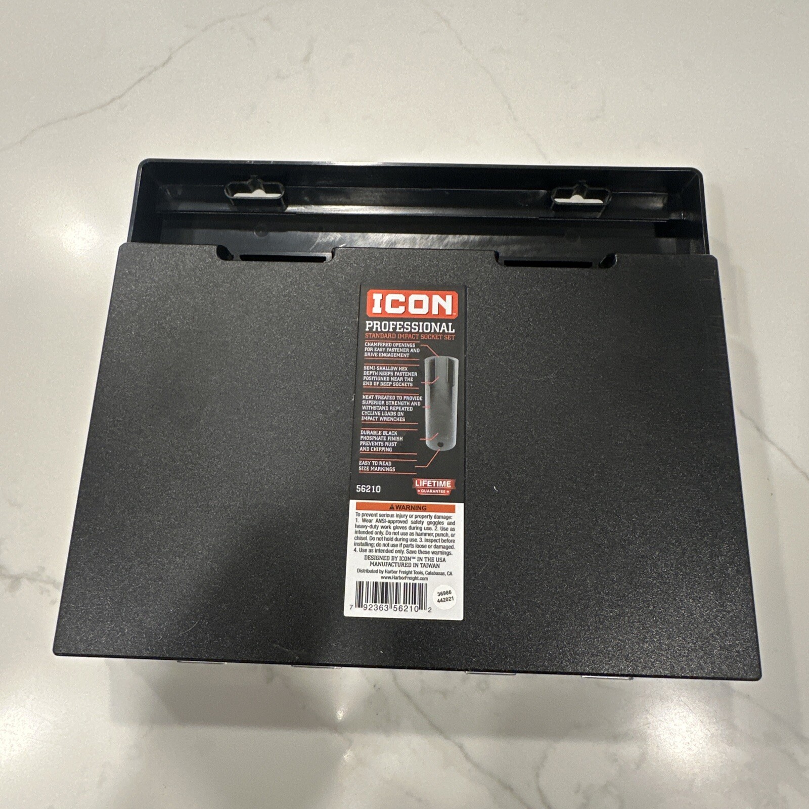ICON Professional Standard Impact 13 Piece Socket 1/2 Drive Set SAE 13SS-13 New