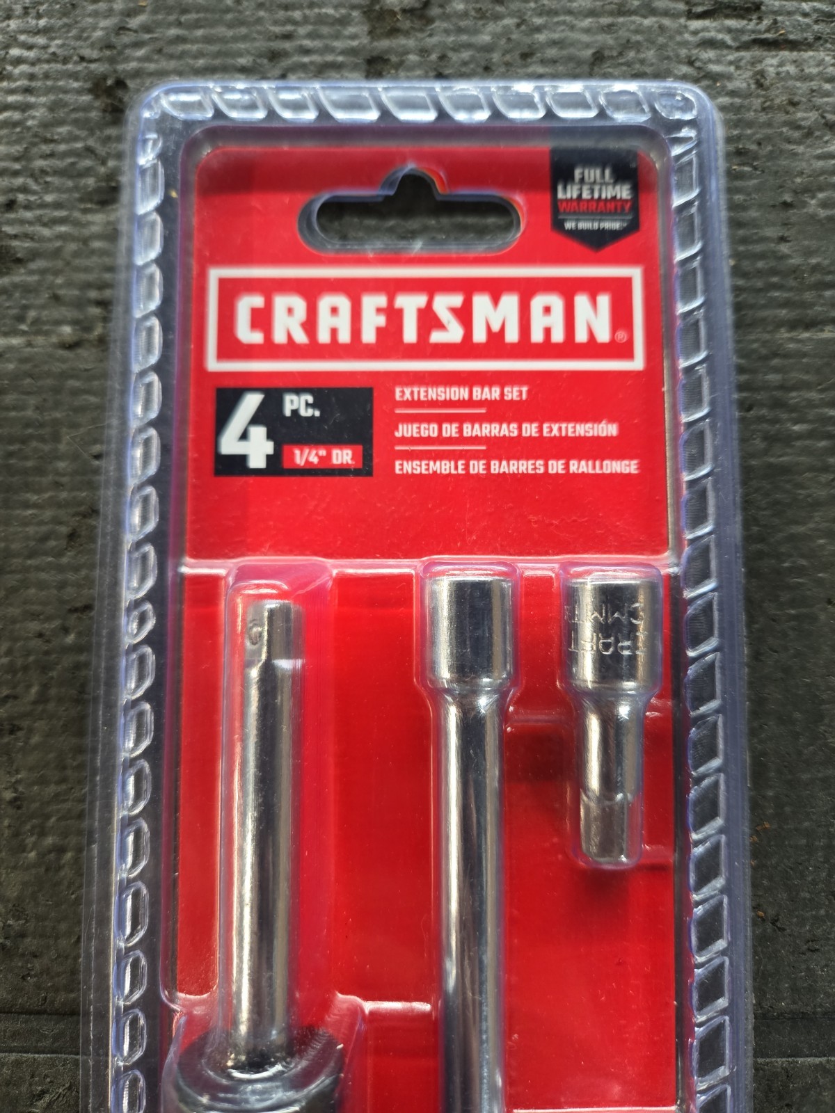 NEW-OTHER Craftsman Plastic Damage 1/4in Drive 1/4in Socket Extension #CMMT43394