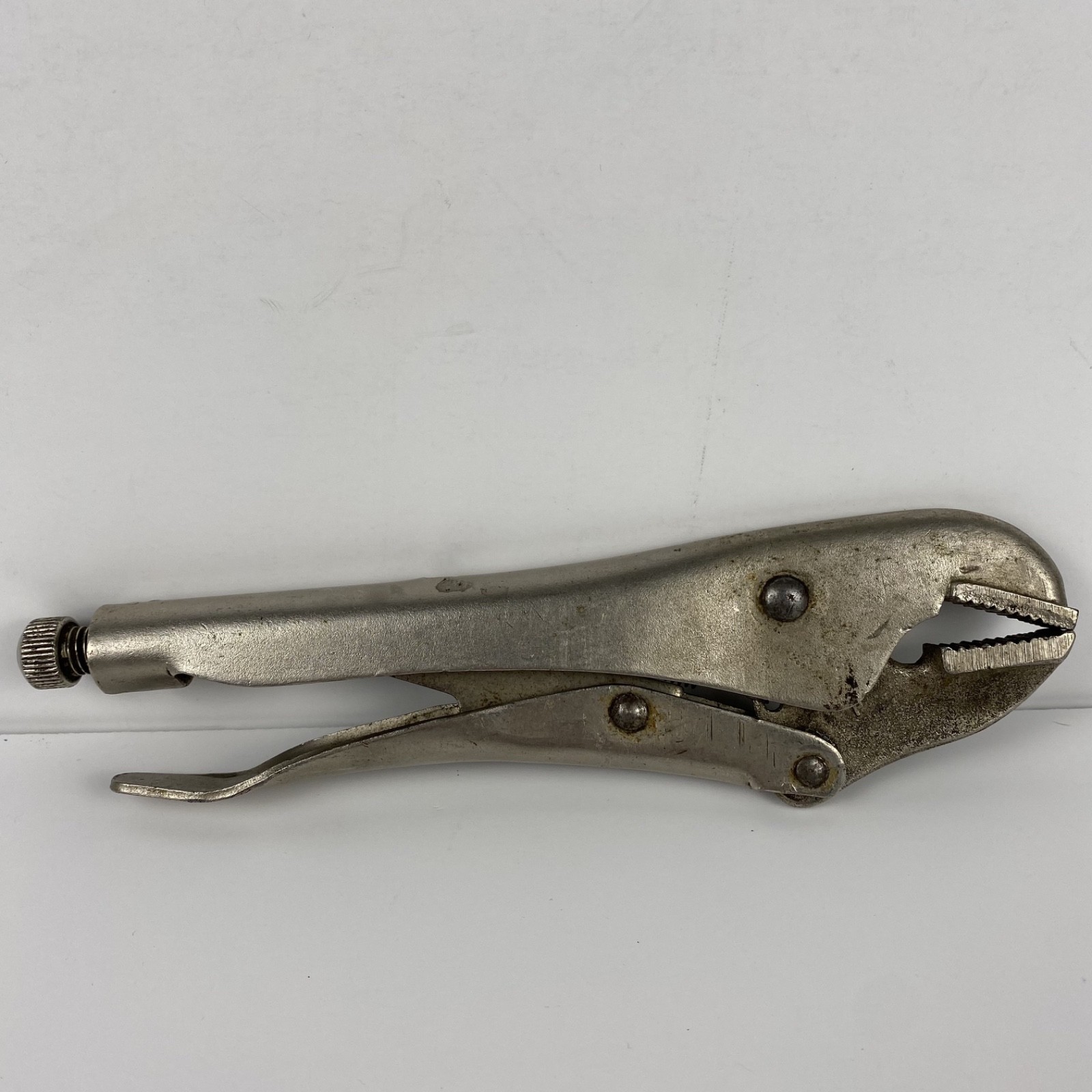 Vintage Dunlap Lever Jaw Locking Pliers Vise Grip 9” Made In USA Tool