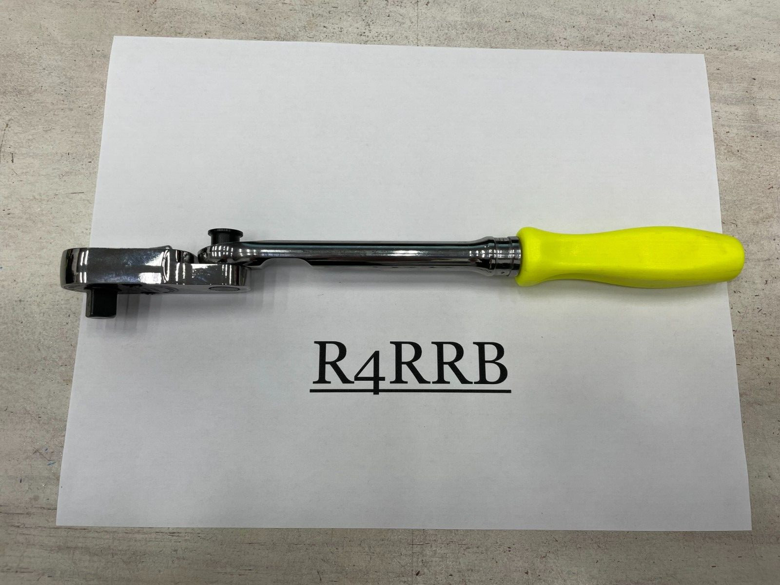 Snap-on Tools HI-VIZ 3/8″ Drive Hard Grip Multi-Position Ratchet FHD80MPHV