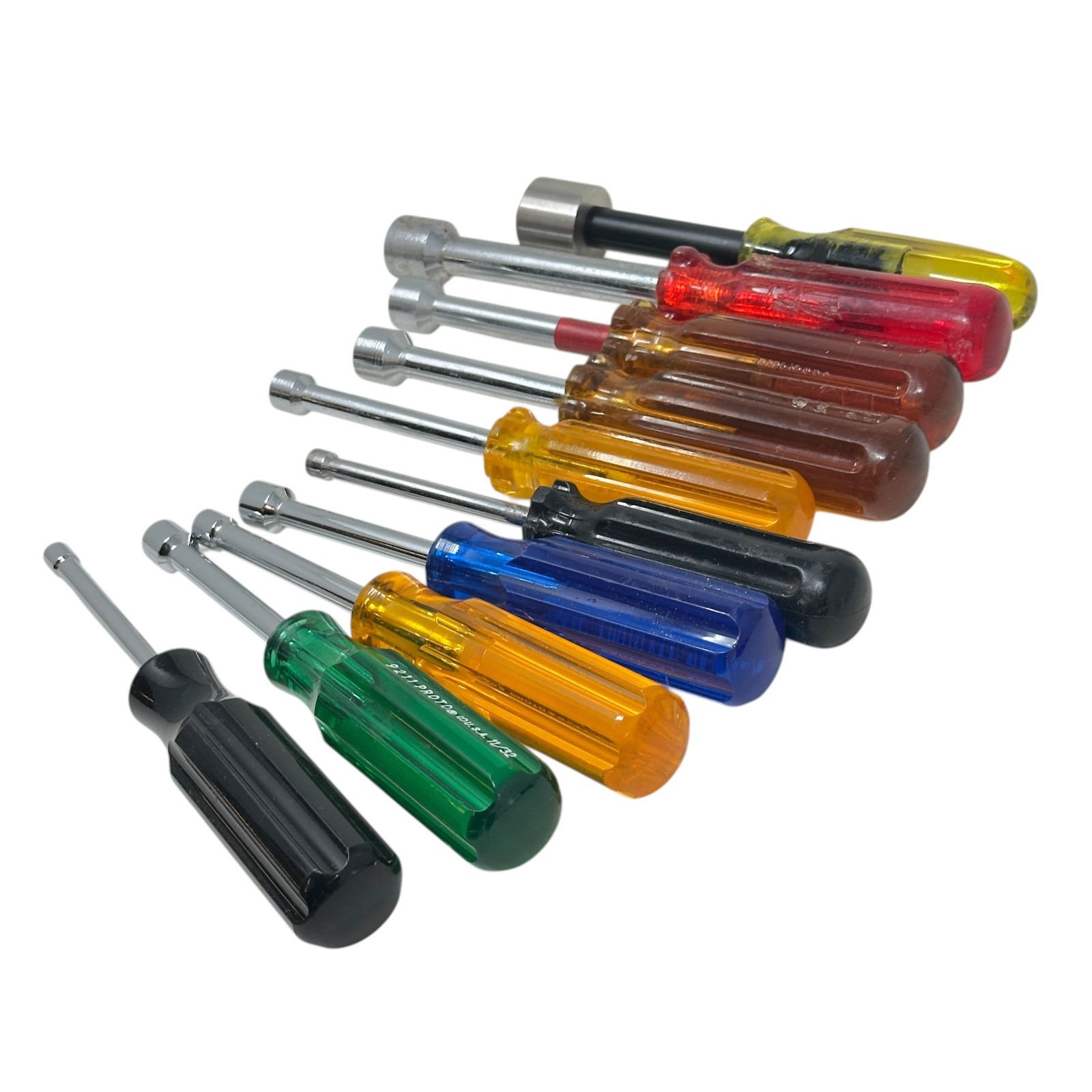 PROTO, VACO & Thorlabs Professional Nut Driver Lot Made in USA 10 Pcs