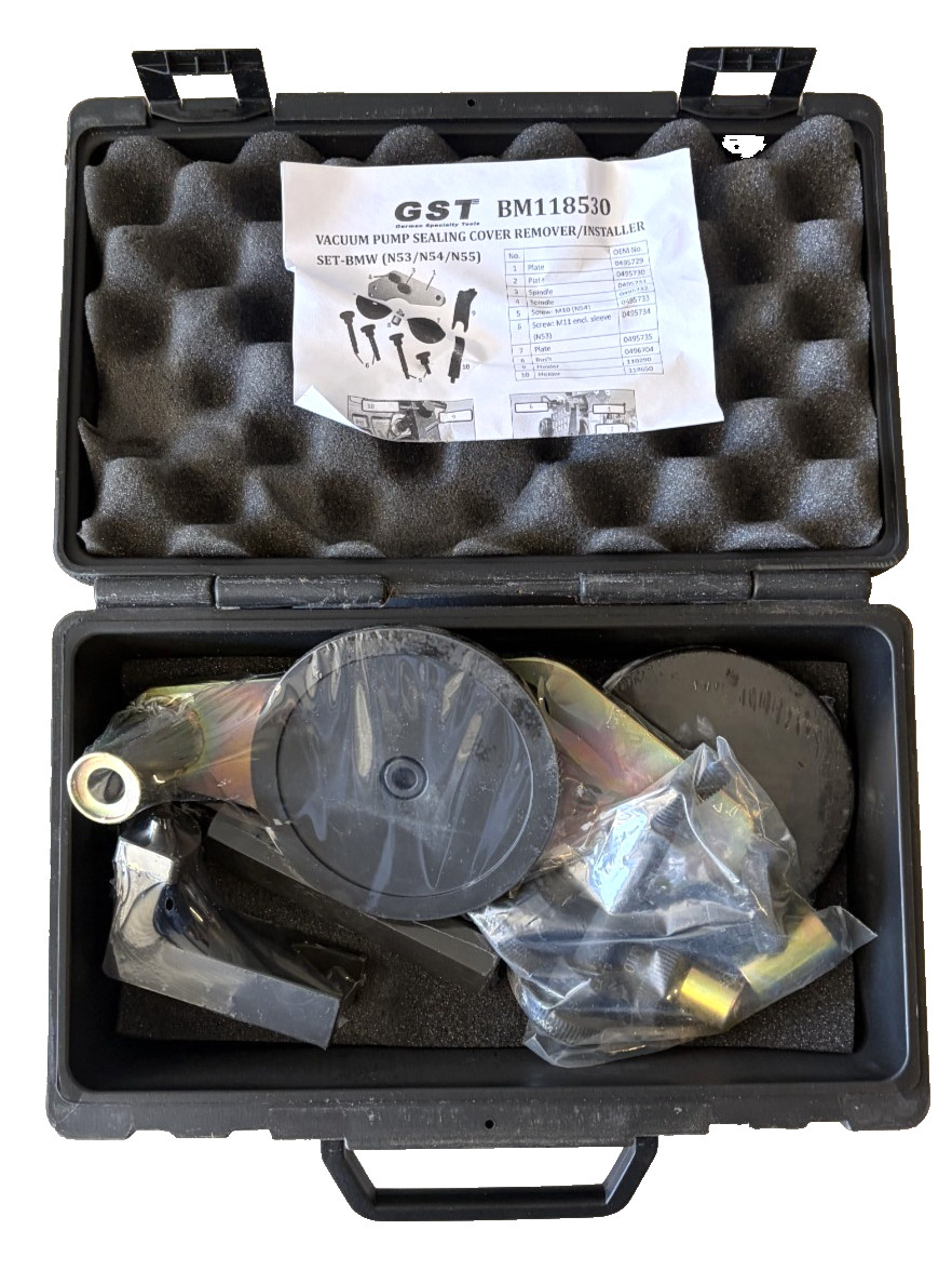 German Specialty Tools BM118530 BMW Vacuum Pump Sealing Cover Remover Installer