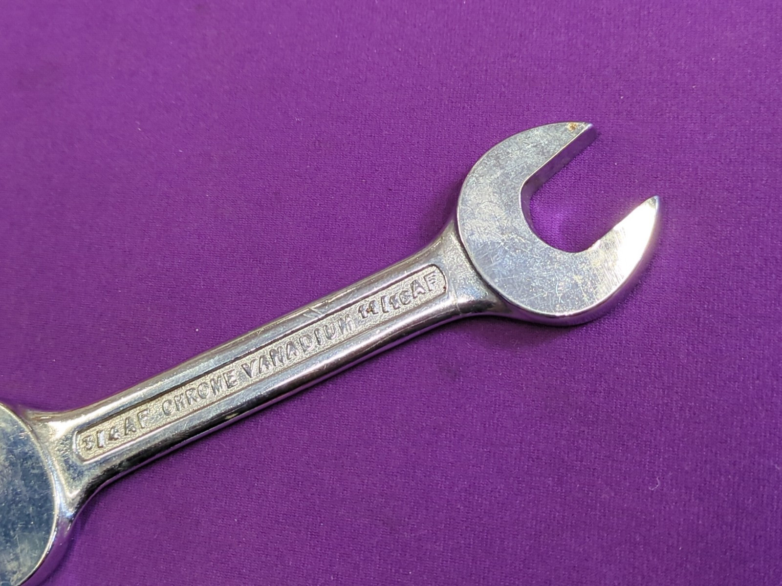 Gordon 3/8″ x 11/16″ AF, Chrome Vanadium, Open Ended Spanner, Sheffield England