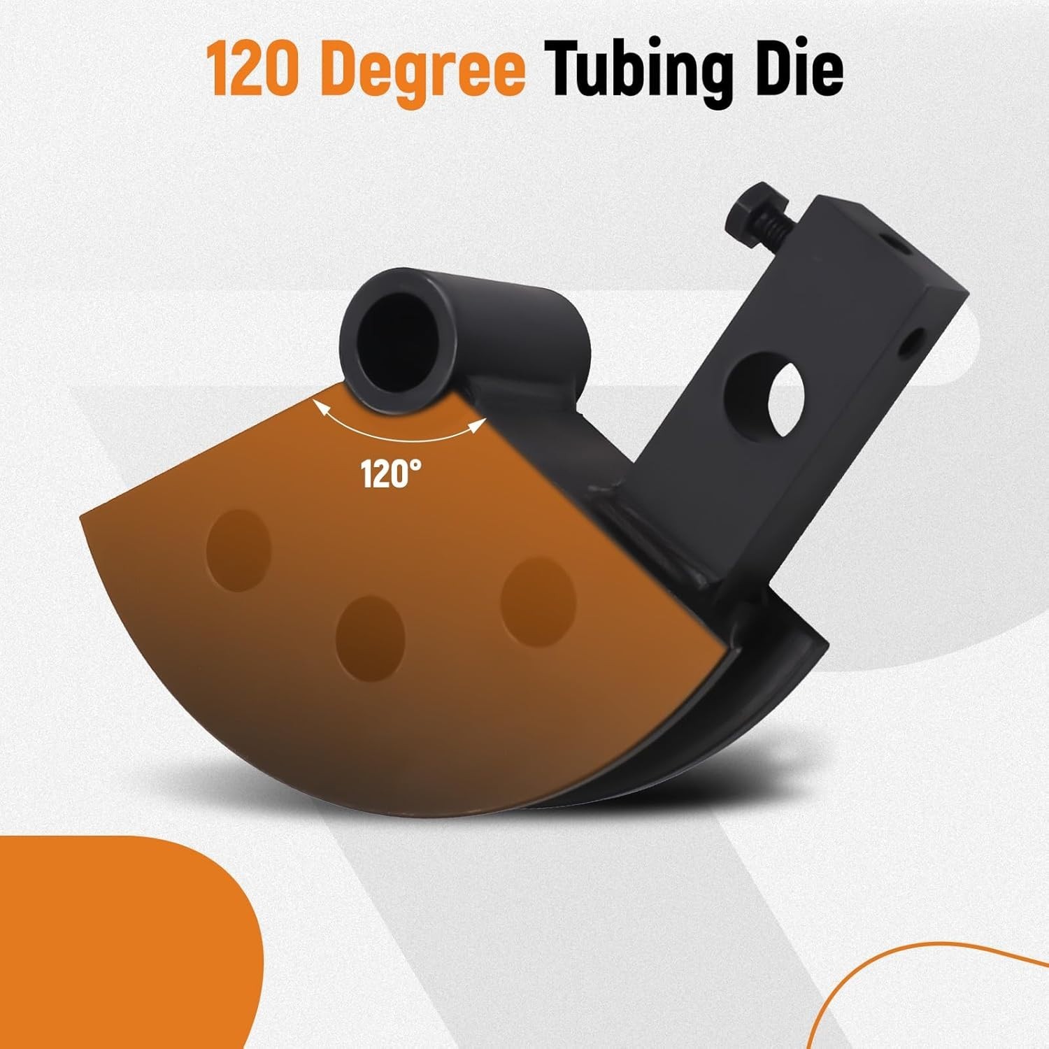 Round Tube Bender Die For Wfb2 Tubing Bender 1.5″ X 5″ 120 Degree Radius