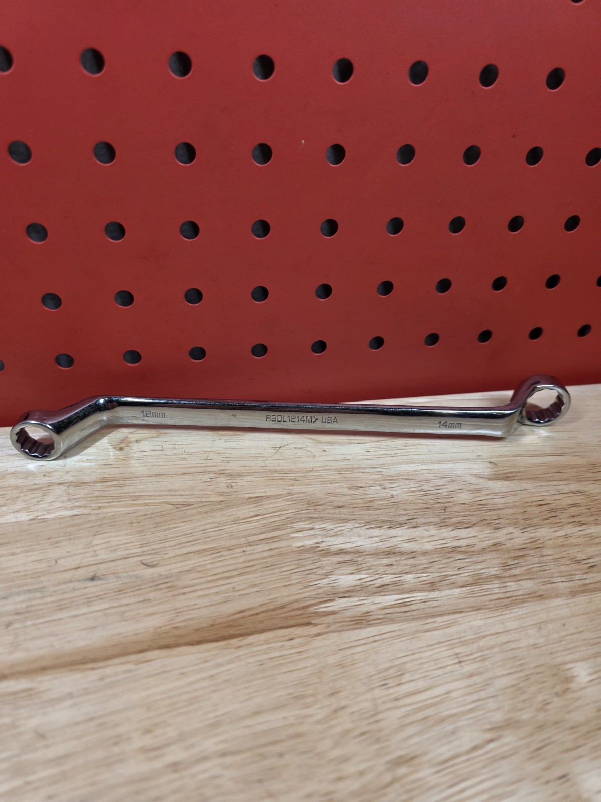 Matco Tools RBDL1214M 12mm x 14mm Deep Offset Box Wrench 12-Point USA