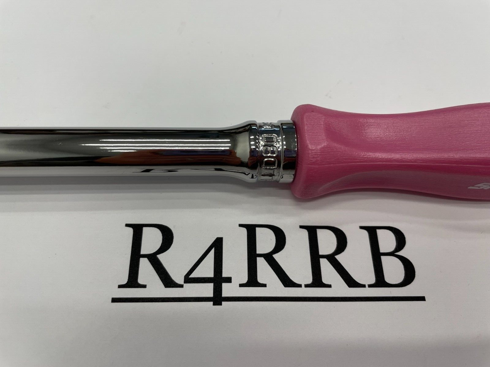 Snap-on Tools NEW PINK PEARL 3/8″ Drive Hard Extra-Long Fixed Ratchet FHLLD80PP