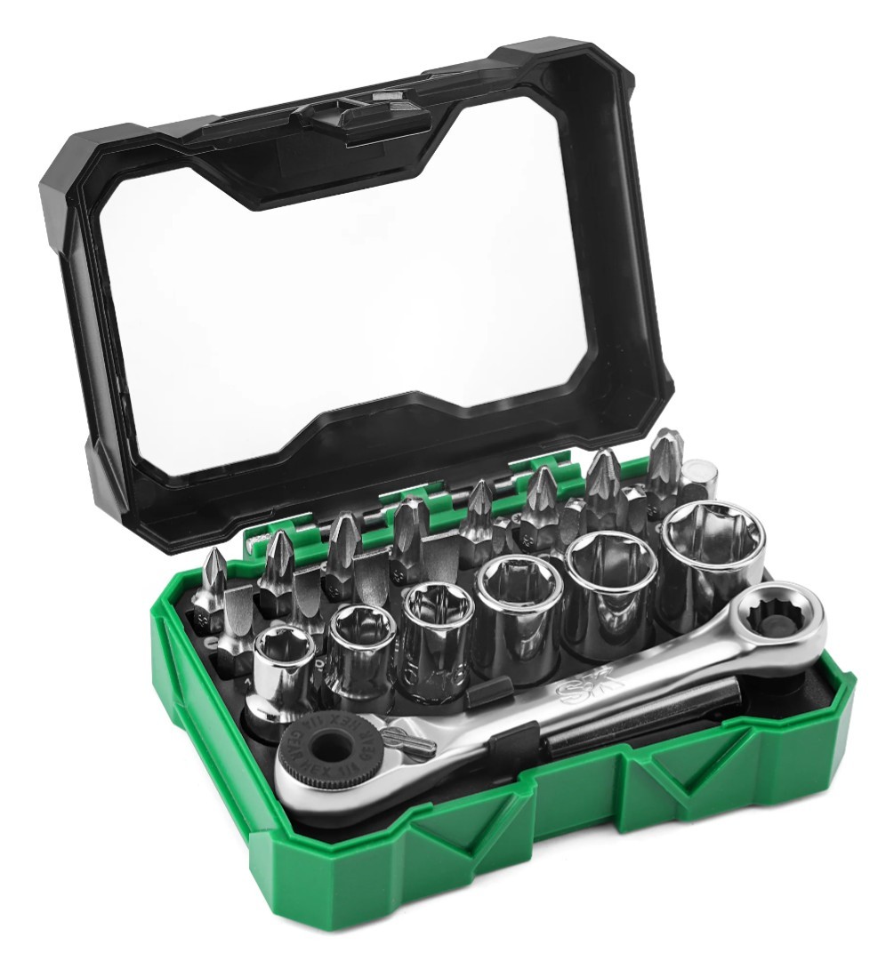 SK 24 Piece 1/4″ Drive Microdriver Set New Lifetime Warranty
