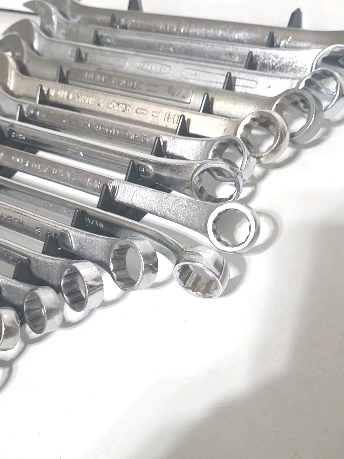 17 Vintage Wrenches Thorsen Proto Bonney Husky Wizard S-K Klein Craftsman Lot.