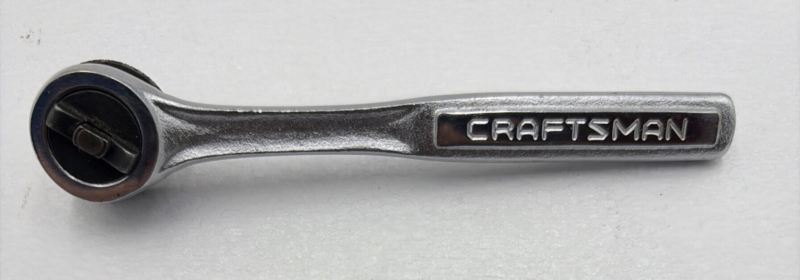 Vintage Craftsman Tools USA 1/4″ Drive Ratchet V-43178 Original Patent Handle