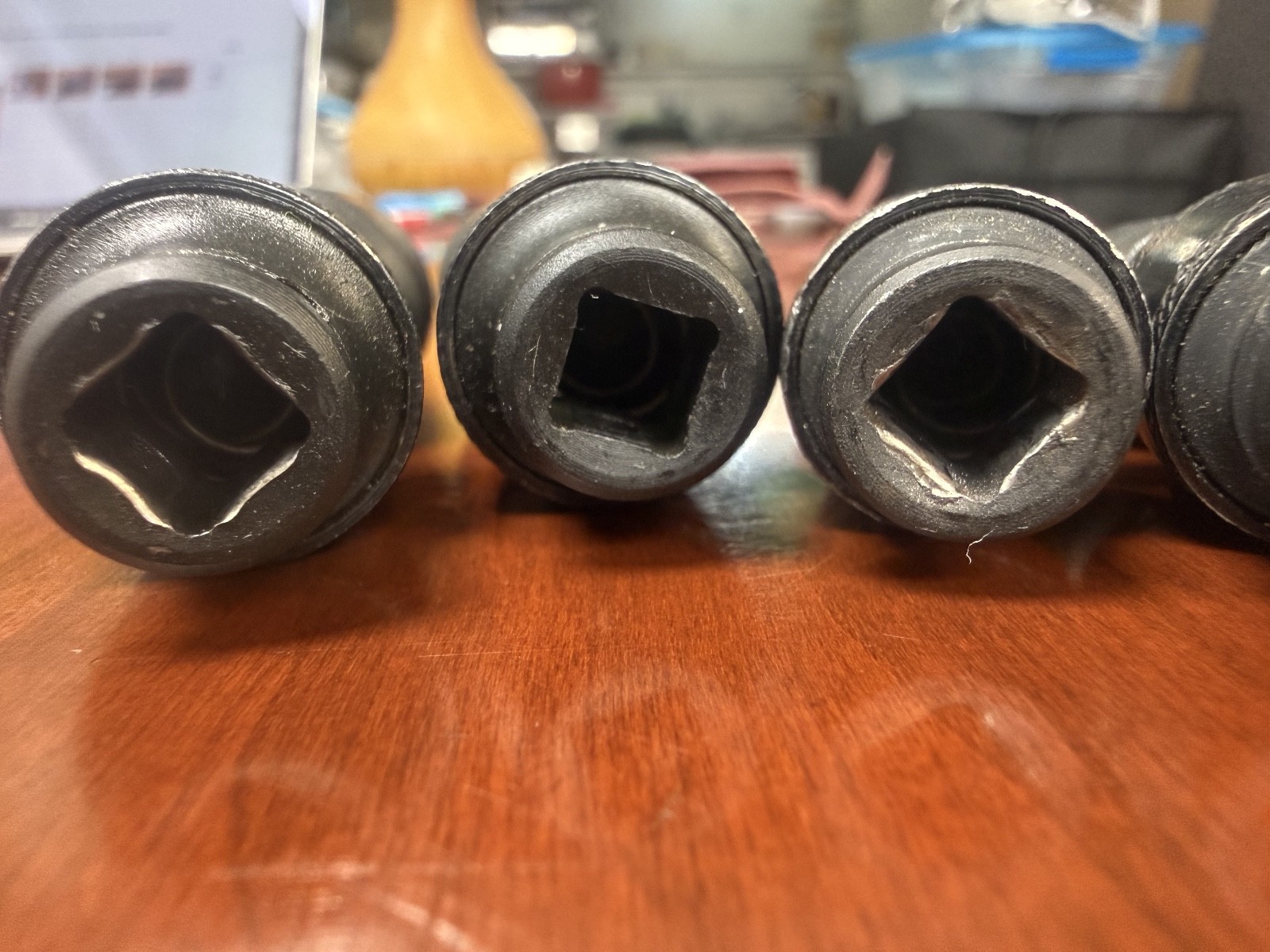 Expert 6 Pc 1/2″ Drive SAE Universal Swivel Impact Socket Set 1/4″ to 9/16″