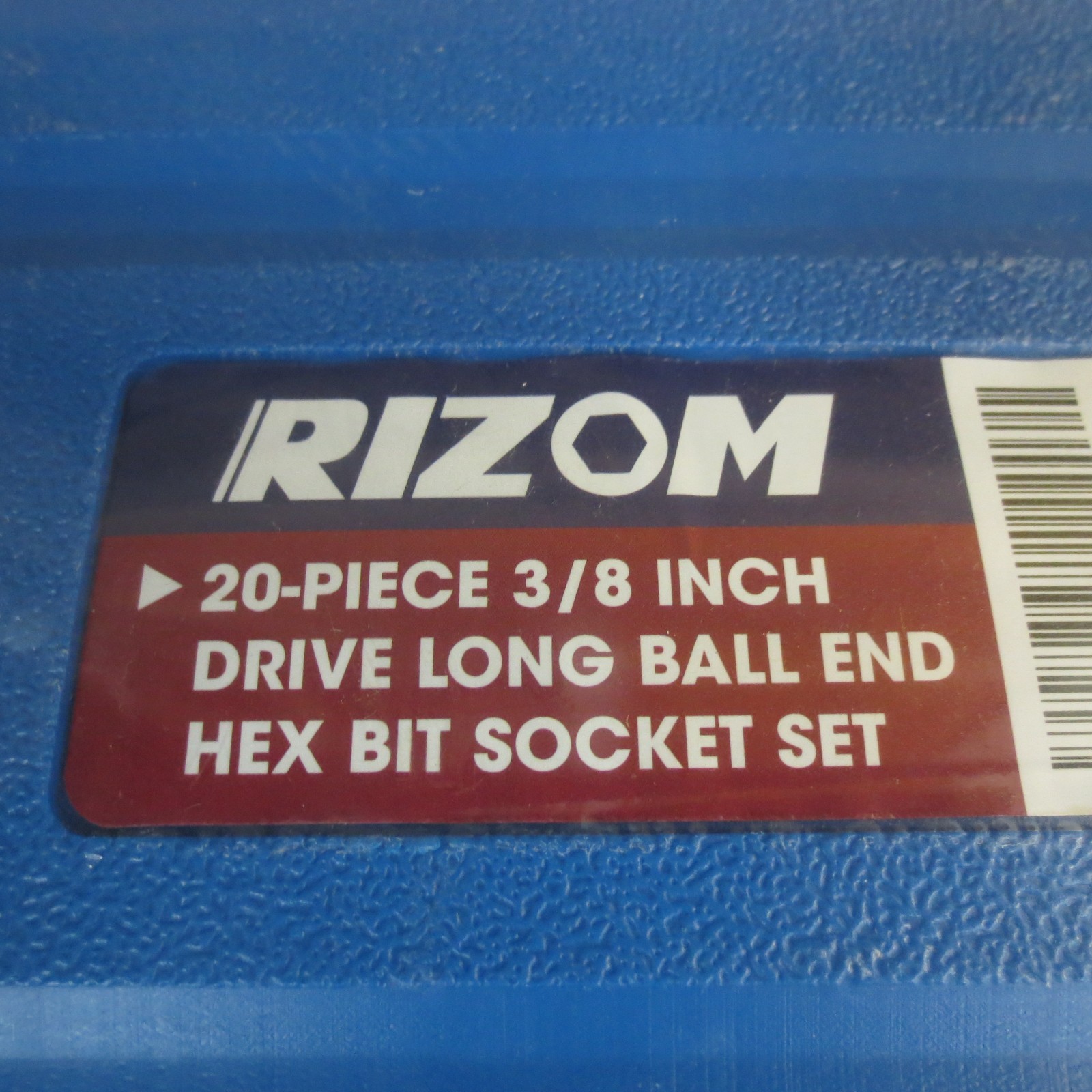 RIZOM 20-Piece 3/8 Inch Drive Long Ball End Hex Bit Socket Set