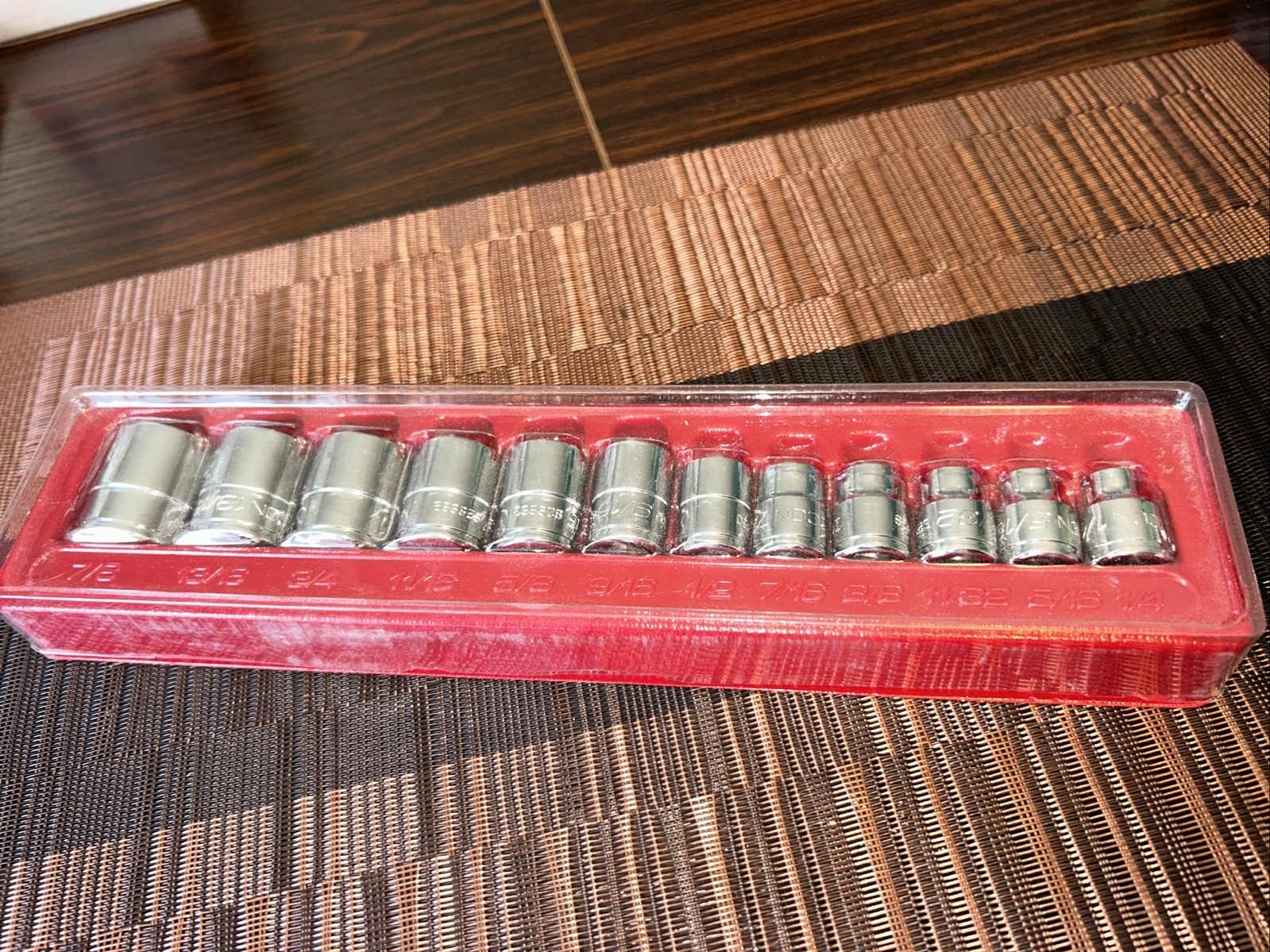 ICON 3/8 in. Drive SAE Professional ShallowSocket Set 12-Piece NEW