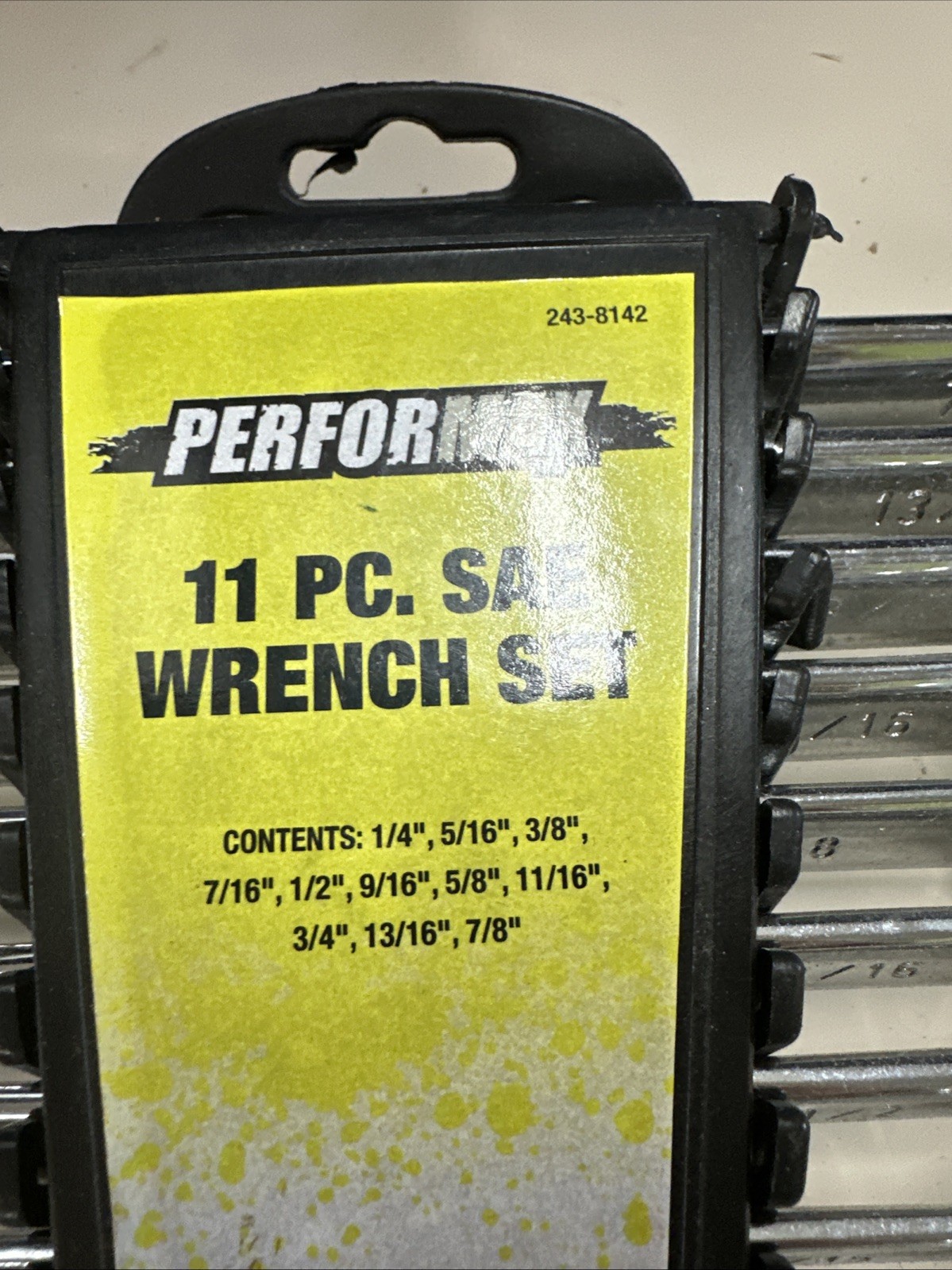 Performax 11 pc SAE Combination Wrench Set