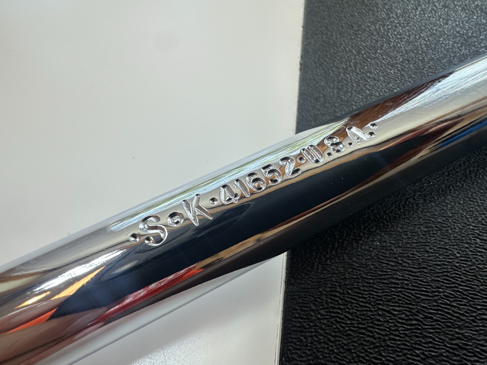 🇺🇸 NEW SK Tools USA 41652 1/2″ Drive Flex Knurled Handle Breaker Bar, 16″ Long
