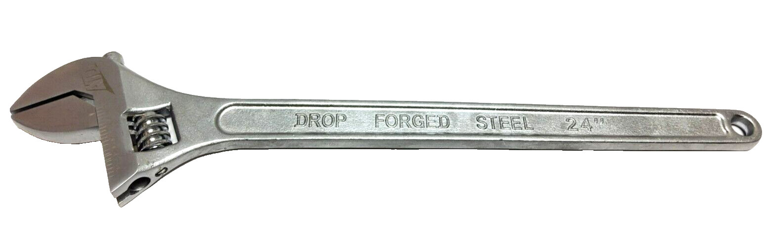 New ATD Tools ATD-424 24″ Adjustable Wrench with 2-1/2″ Opening