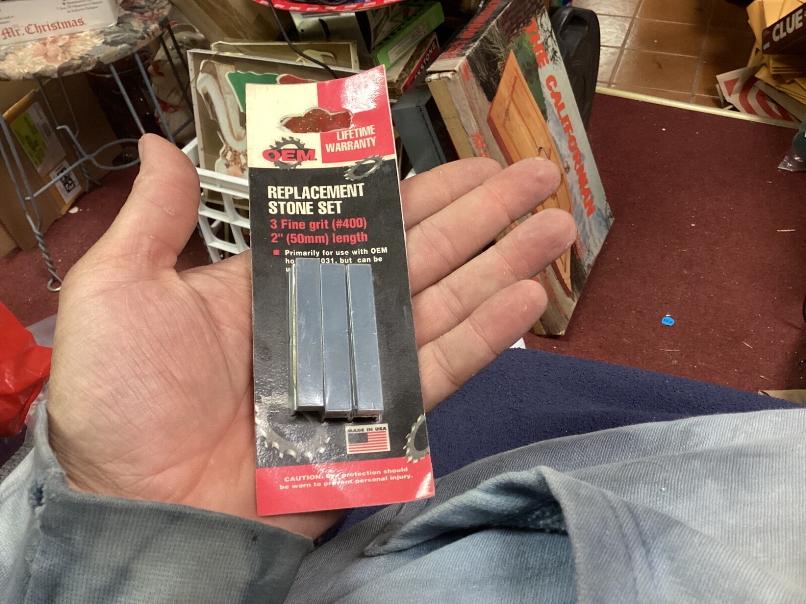 OEM Brand 2531F Replacement Stone Set 3 fine grit 2” length