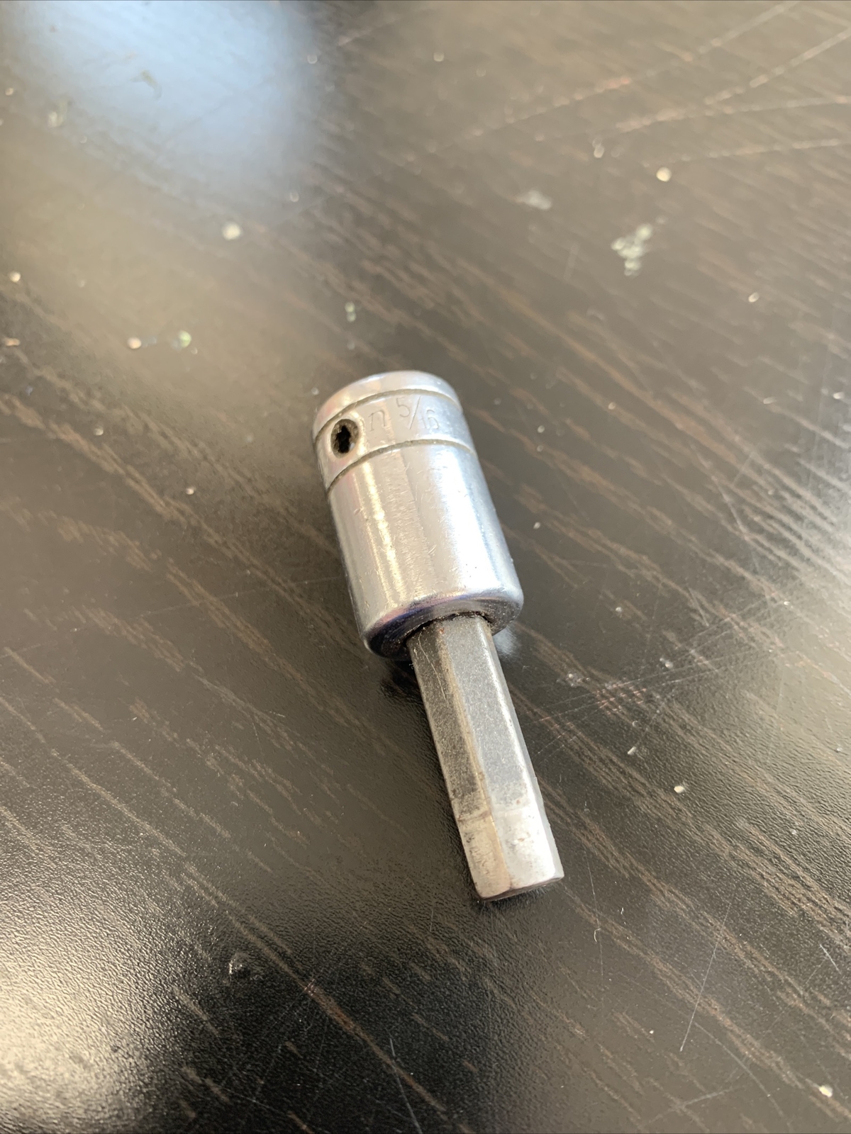 Snap-on tools USA 3/8″ Drive 5/16″ SAE Hex Bit Chrome Socket FA10 1951