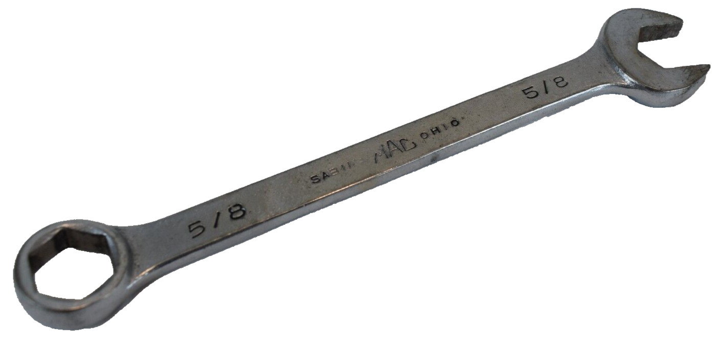 Mac Tools USA CH20 5/8″ SAE Combination Wrench 6 point Chrome Finish