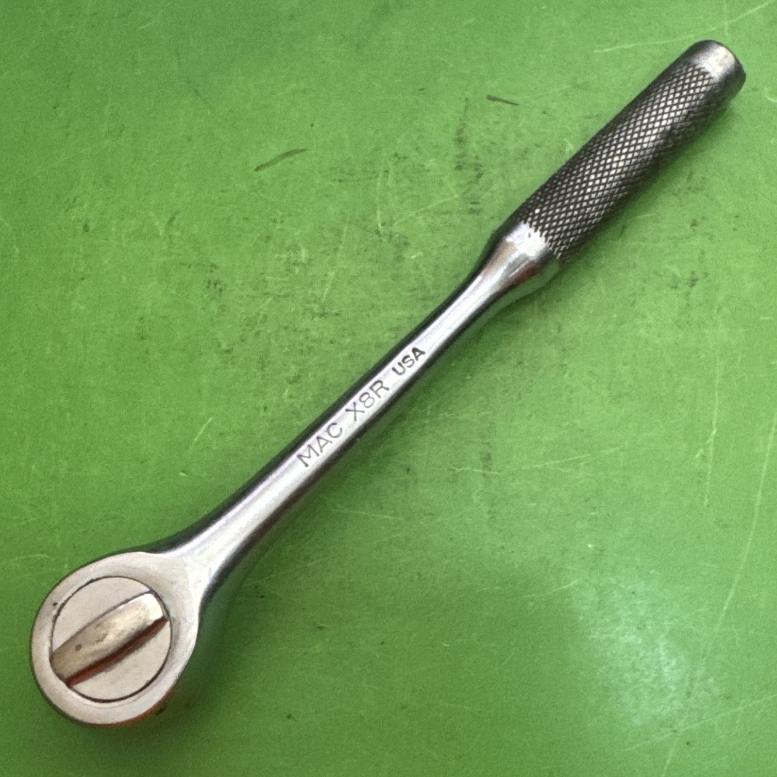Mac Professional Tools USA Vintage 3/8″ Drive Knurled Handle Ratchet Model X8R