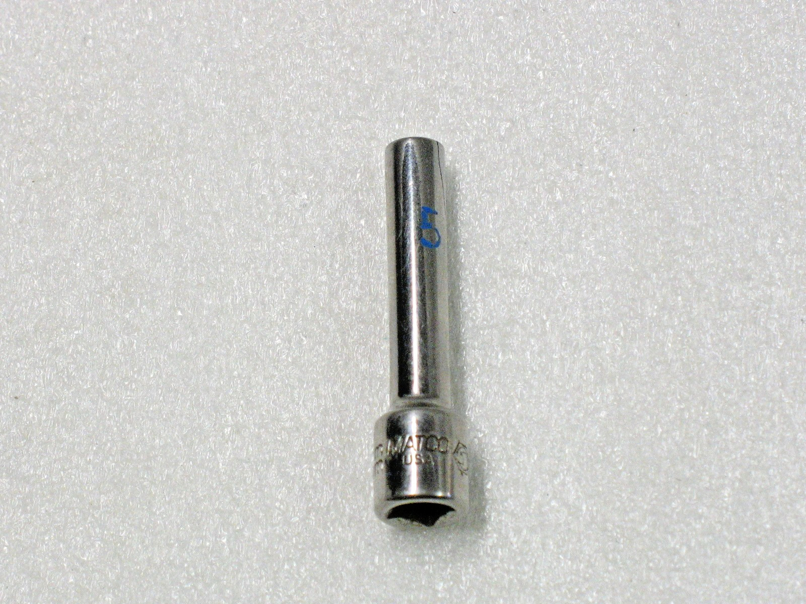 Matco Tools 1/4″ Drive 5mm 6 Point Deep Chrome Socket AD5M6A