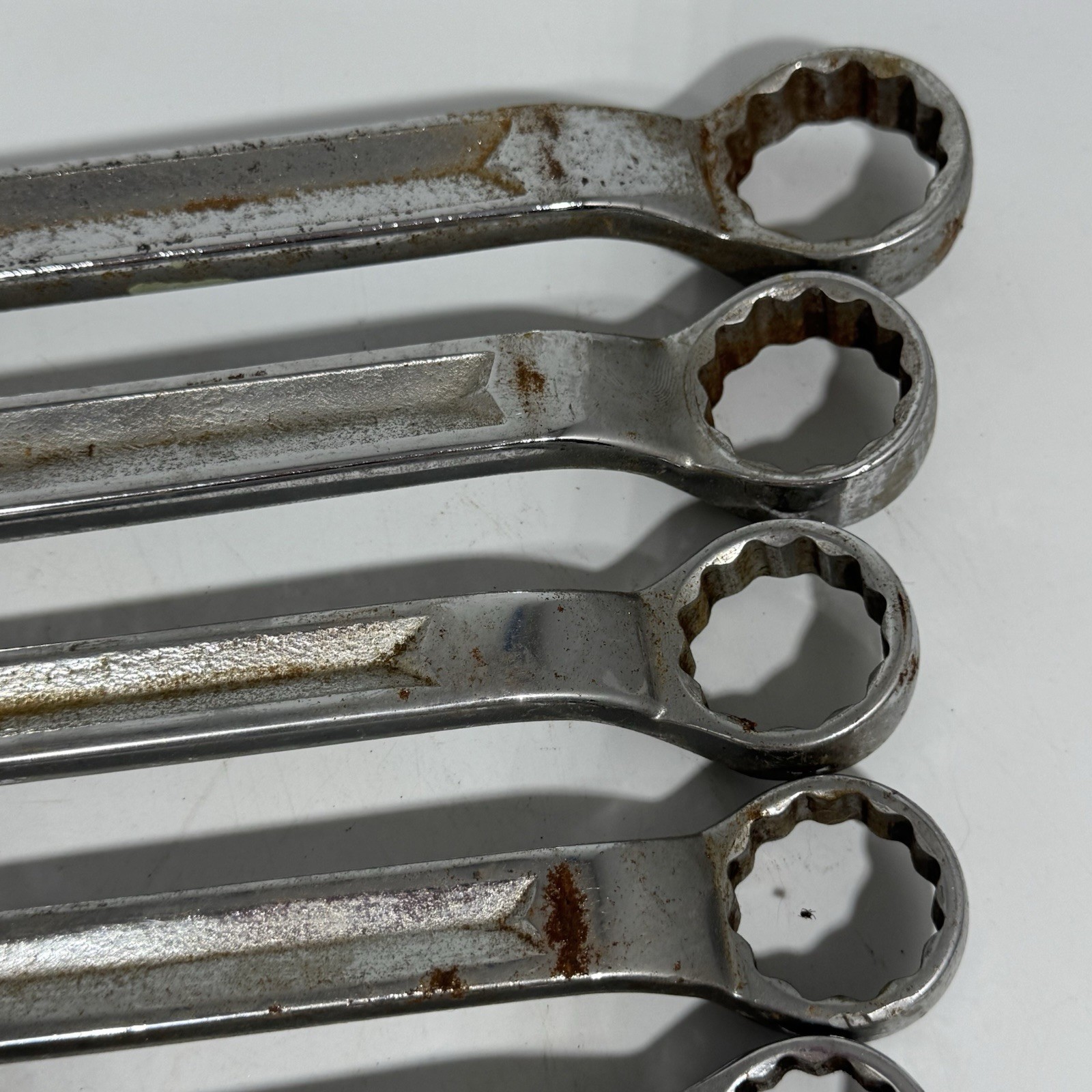 Snap-on Tools XV Series 12-Point SAE Offset Box Wrench Set 7 Pieces