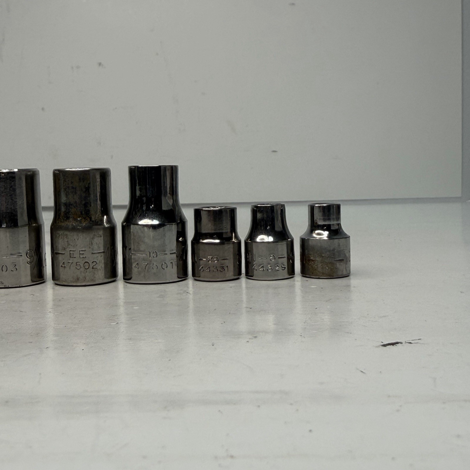 Craftsman Socket Set 11 Pc 1/2″ and 3/8″ Drive SAE 12 Point, 1″ – 1/4″ USA