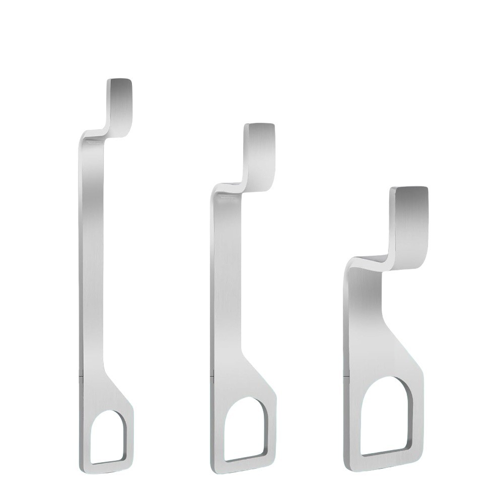 For Car Upgrade Stainless Steel Hooks Truck Accessory Upgrade 3 Piece Set