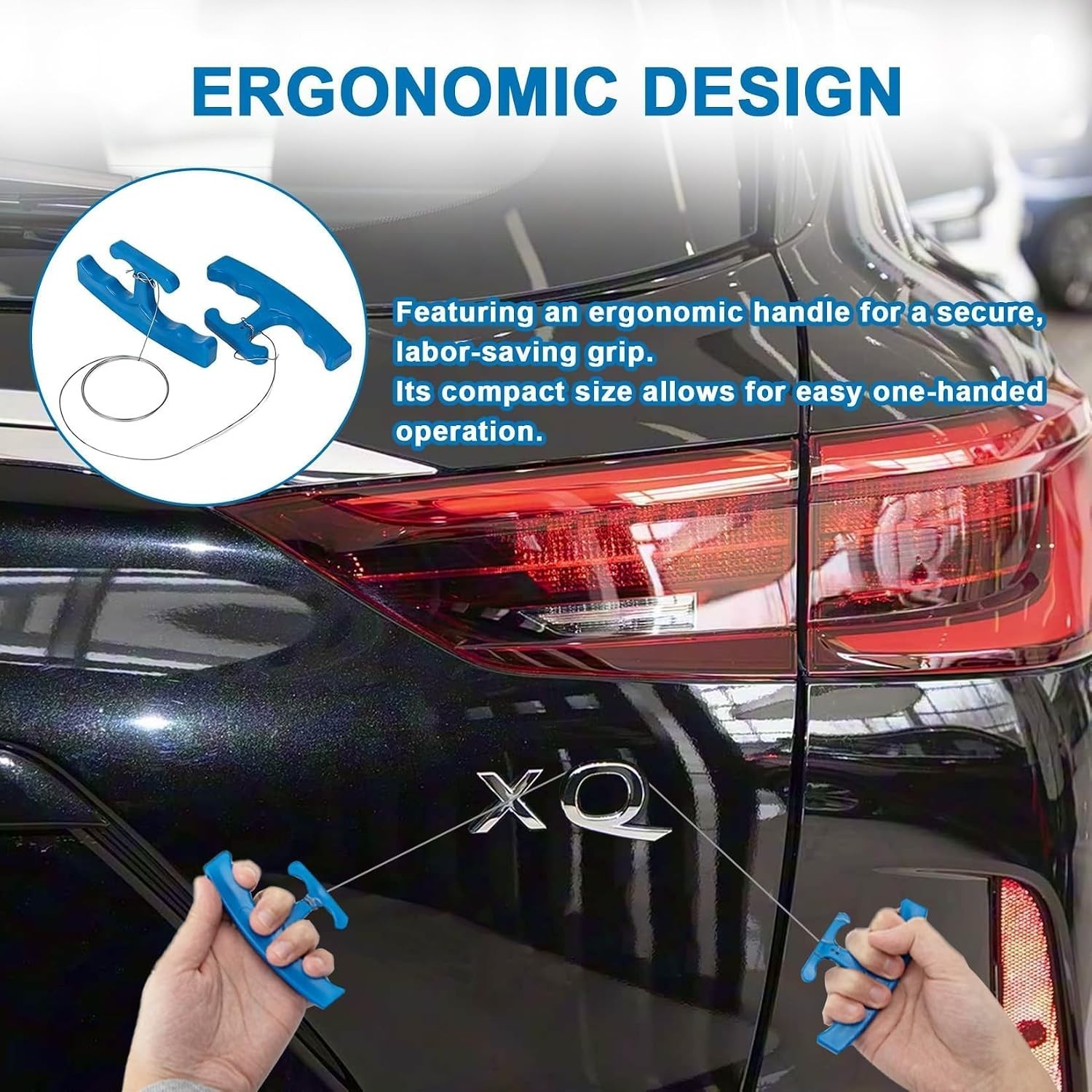 Universal Car Badge Removal Tool Set – Ergonomic Design for Safe Emblem Removal