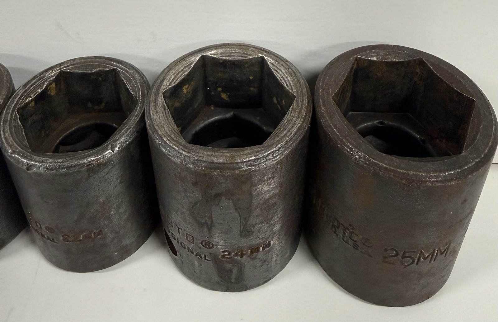 10 Proto Professional Short Impact Socket 1/2 Drive 6 Pt Point 10 – 25 MM Metric