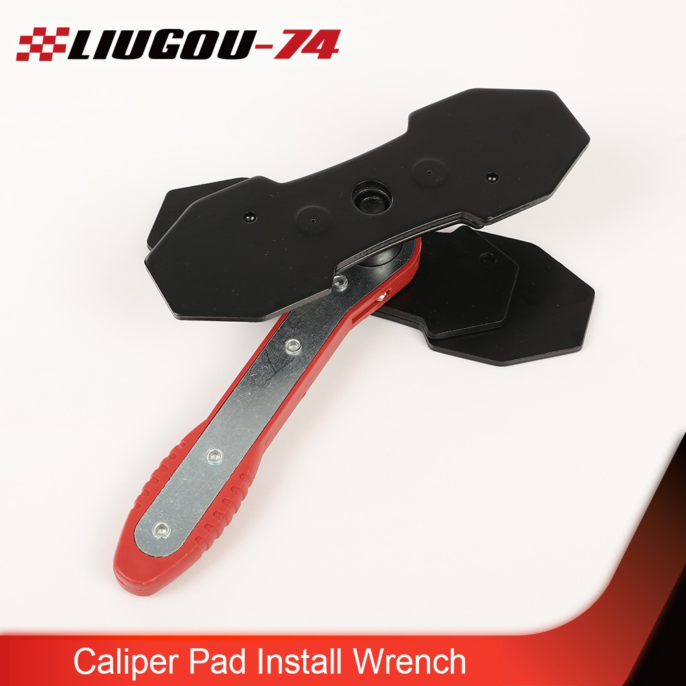 Ratcheting Brake Piston Spreader Wrench Caliper Pad Install Tool Press Ratchet
