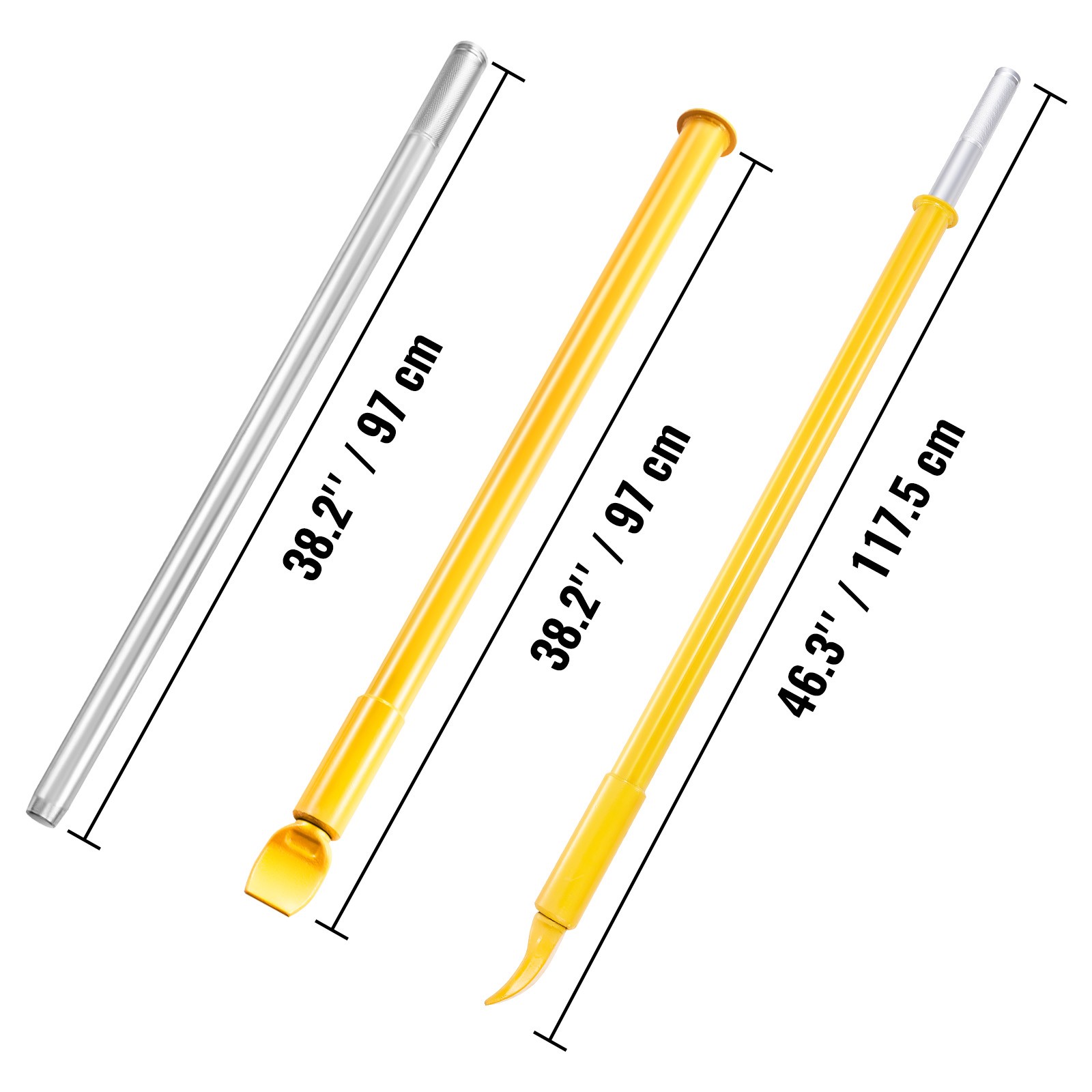 Uimoso Tire Slide Hammer Bead Breaker Heavy-Duty Ram Bar for Cars, Trucks