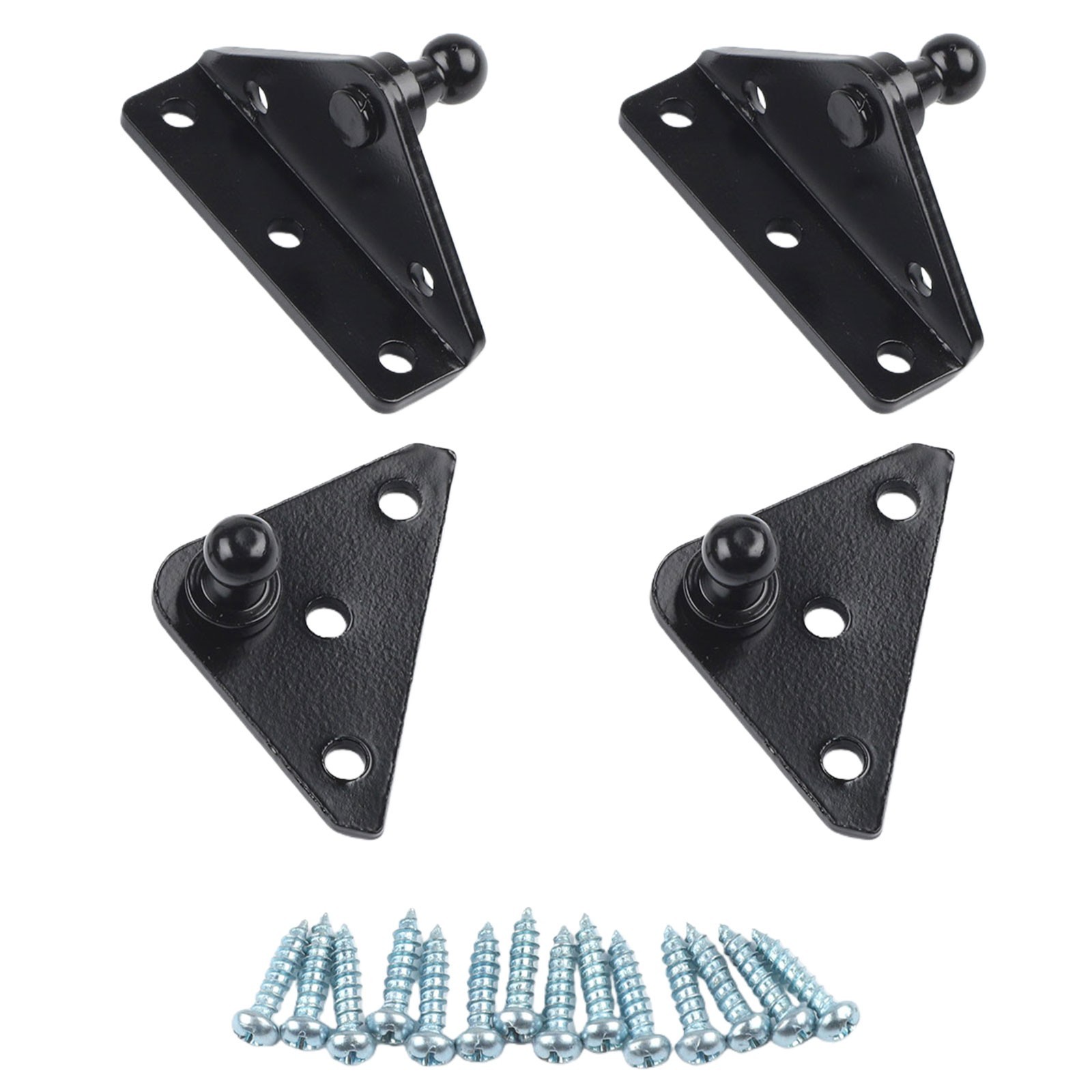 For Gas Strut Compatible 10mm Ball Stud Mounting Brackets with Hardware