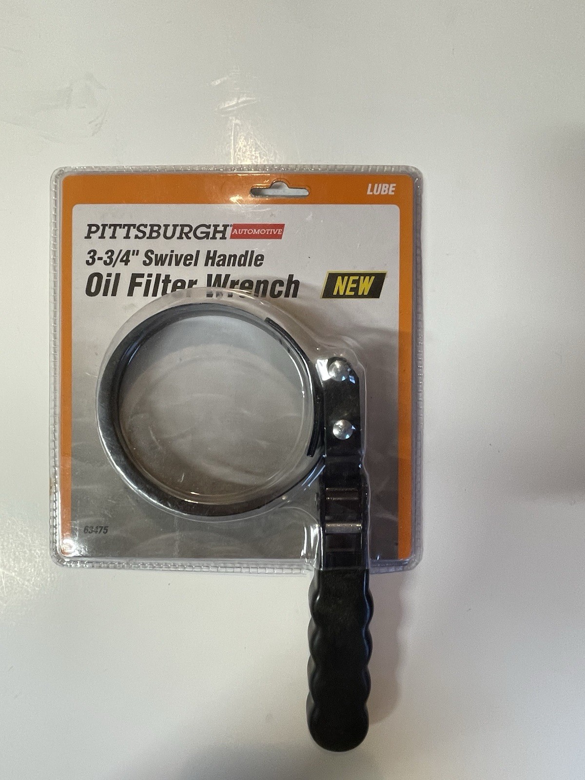 Pittsburgh Automotive 3-3/4” Swivel Handle Oil Filter Wrench NEW Sealed