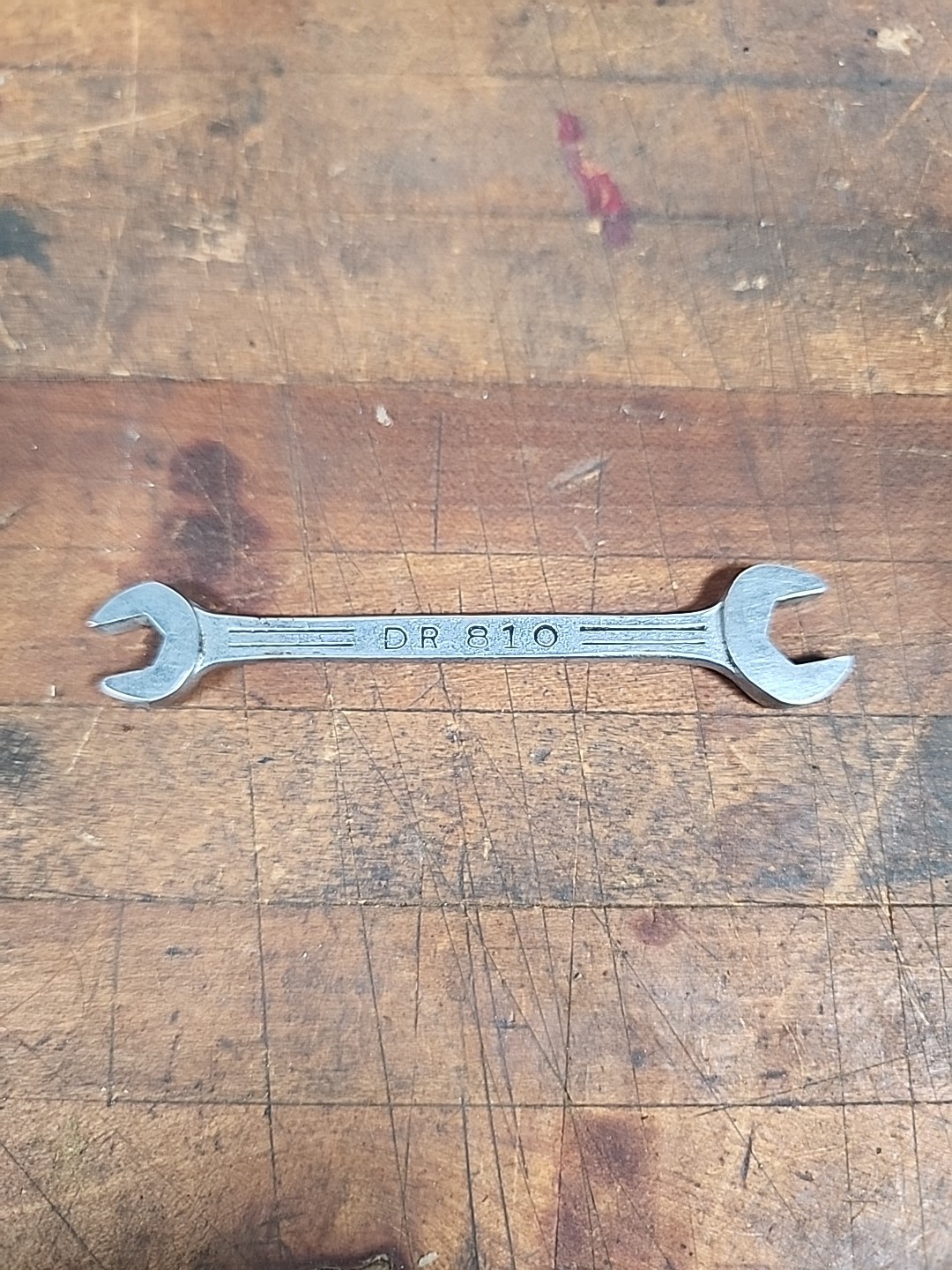 MAC Tools 1/4″ x 5/16″ Open End Wrench DR 810 Made in Sabina Ohio USA