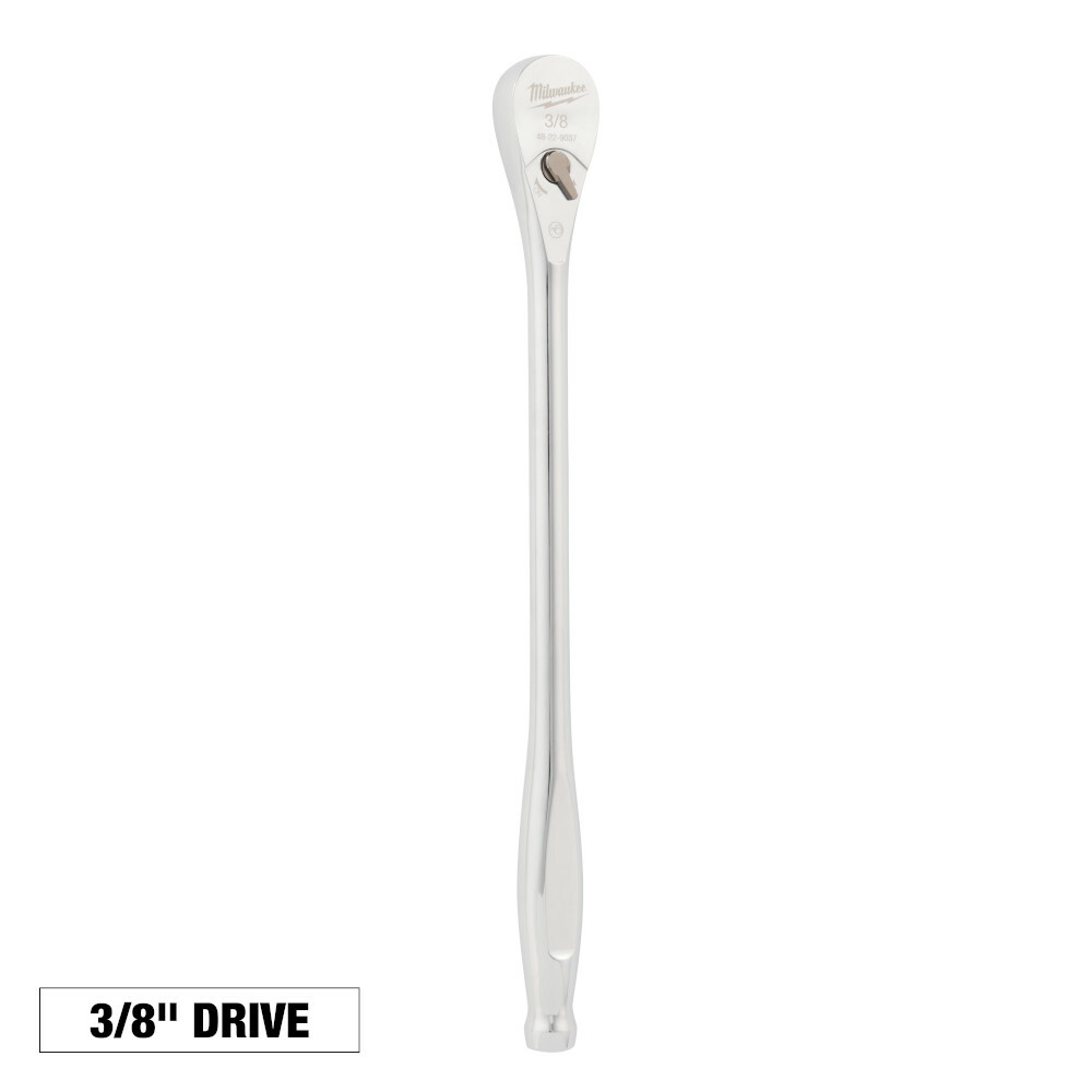 Milwaukee 48-22-9037 3/8″ Dr. 12in. Extended Ratchet w/ 4 Arc Swing