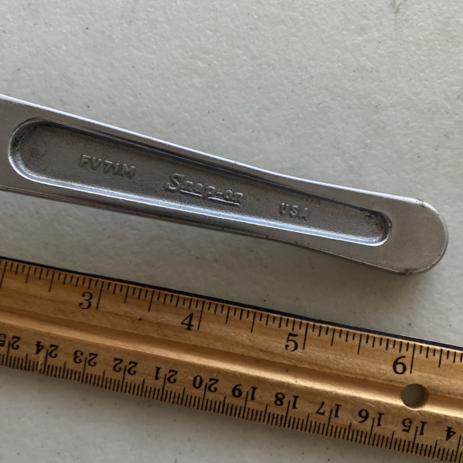 VINTAGE SNAP ON FV 71M 3/8”Ratchet USA Missing Screw Owners Marks Works Fine